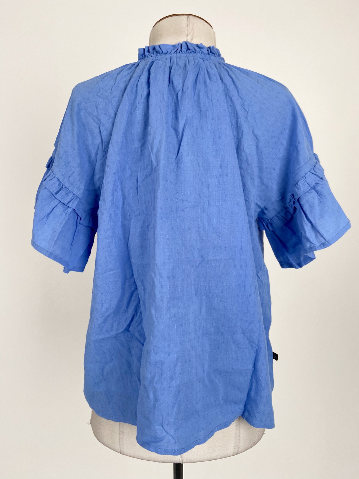 Thing Thing | Blue Workwear Top | Size 8