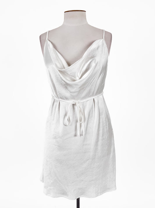 Motel | White Cocktail Dress | Size L