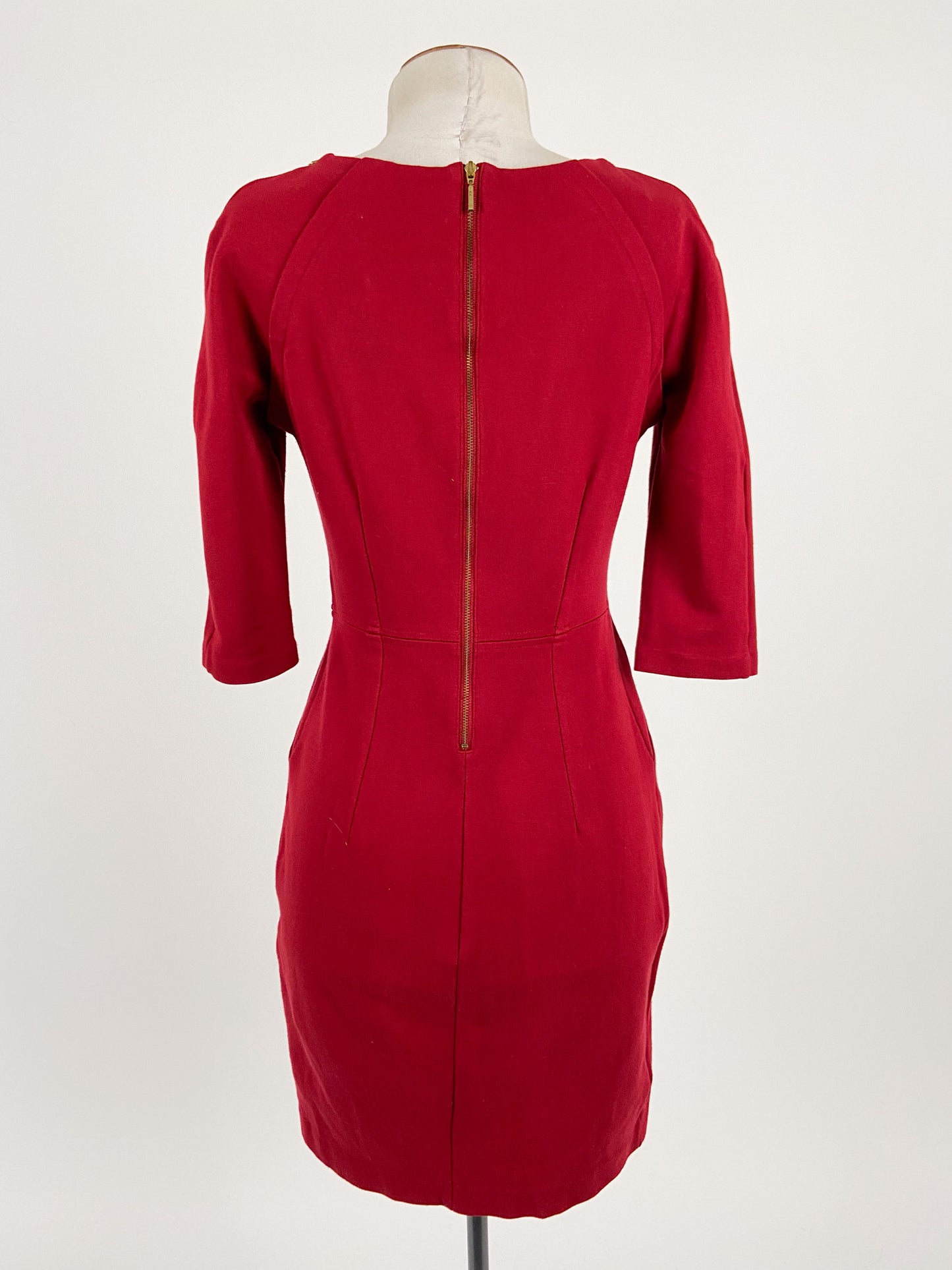 Country Road | Red Workwear Dress | Size XXS