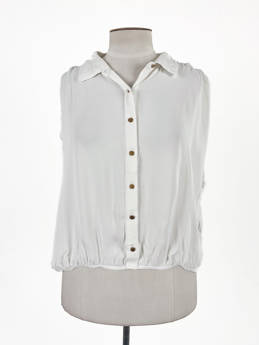 Donna Karan New York | White Casual/Workwear Top | Size XL