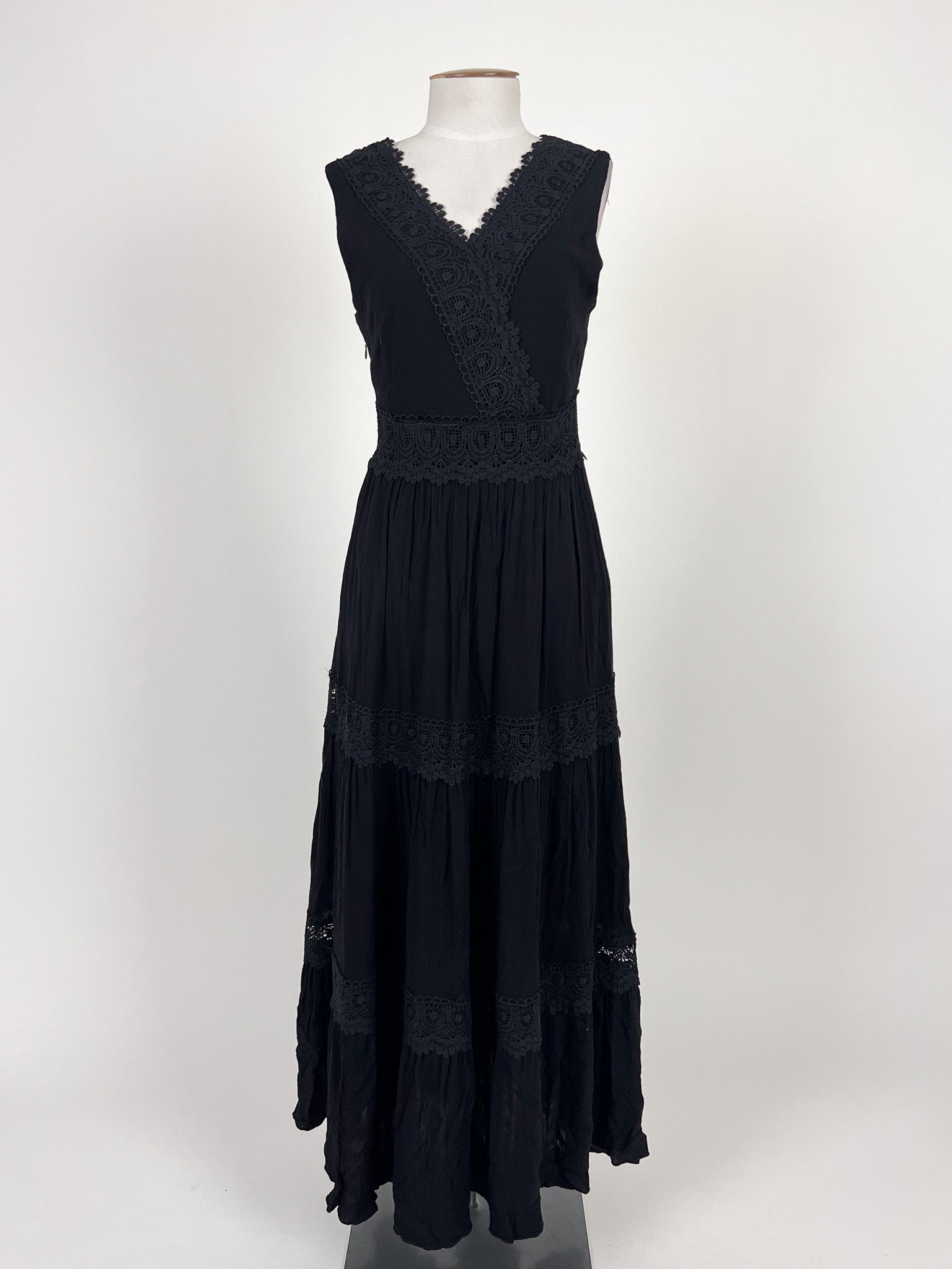 Liz Jordan | Black Formal Dress | Size 8 – & Again