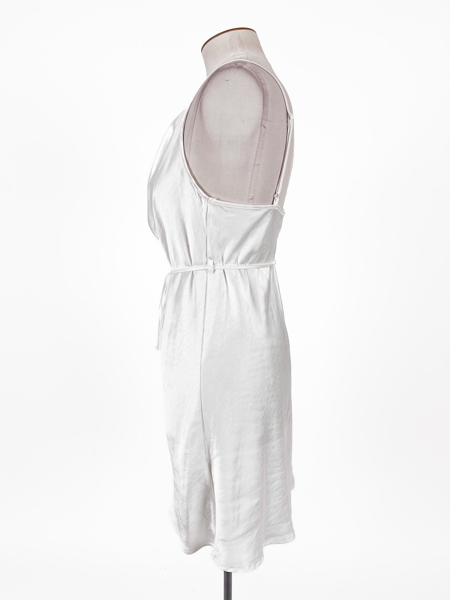 Motel | White Cocktail Dress | Size L