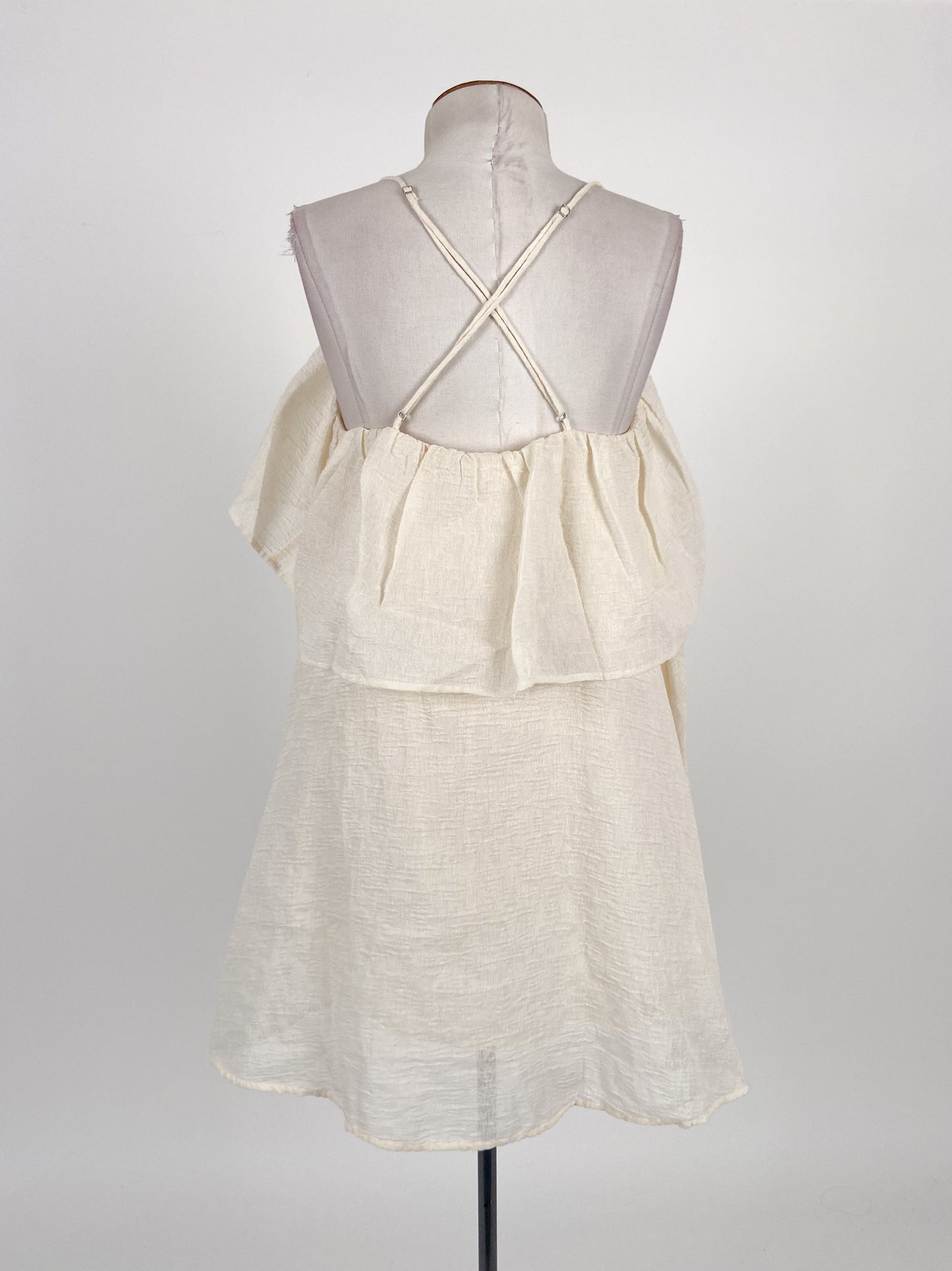 H&M | White Casual Dress | Size 8