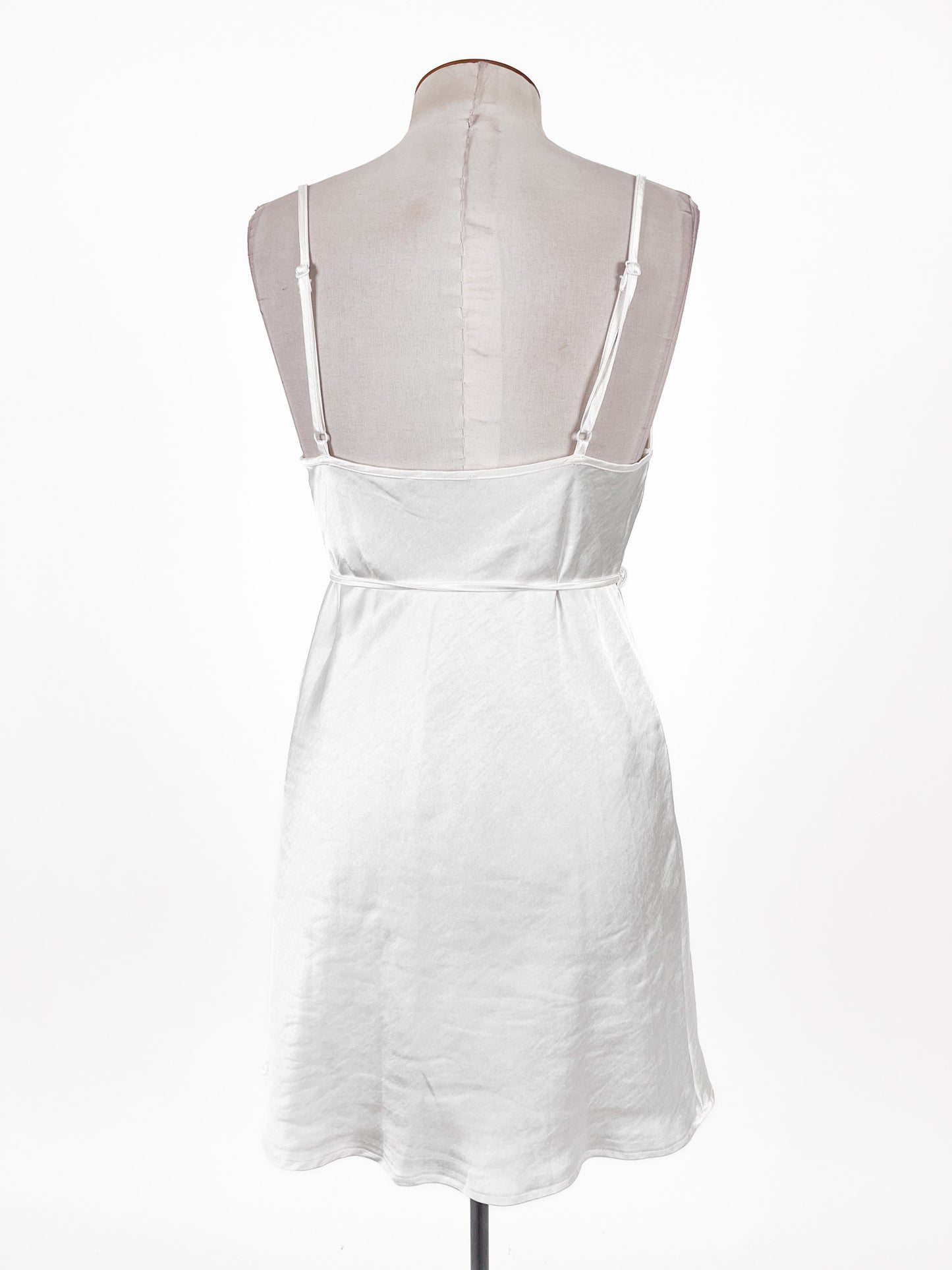 Motel | White Cocktail Dress | Size L