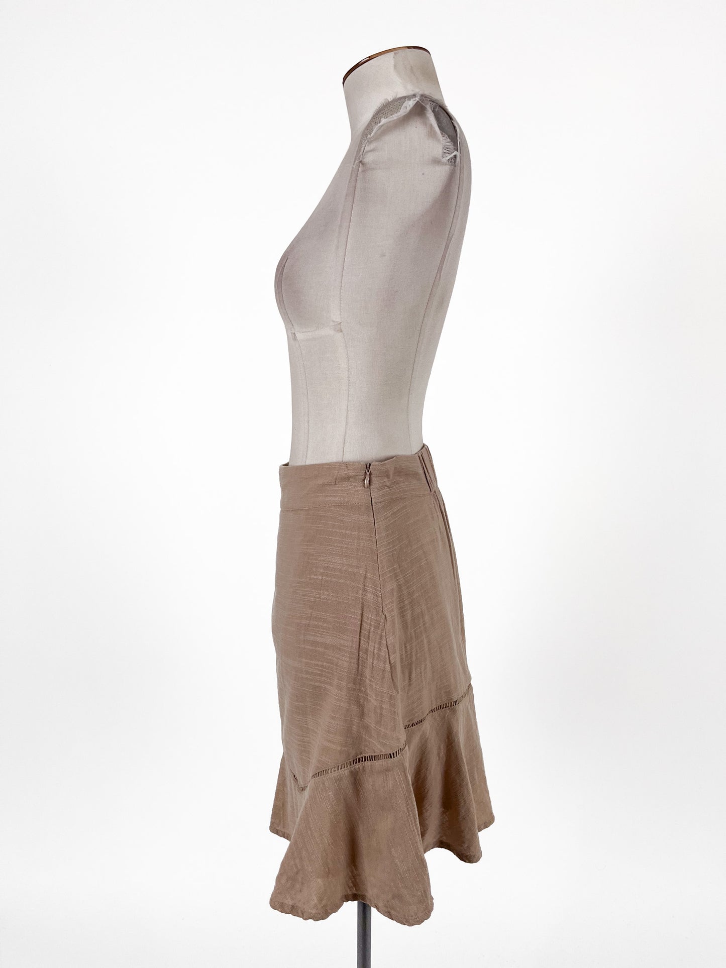 SASS | Beige Casual Skirt | Size 8