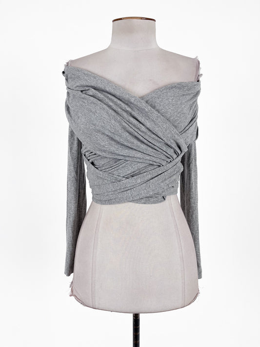 Ruby | Grey Casual Top | Size S