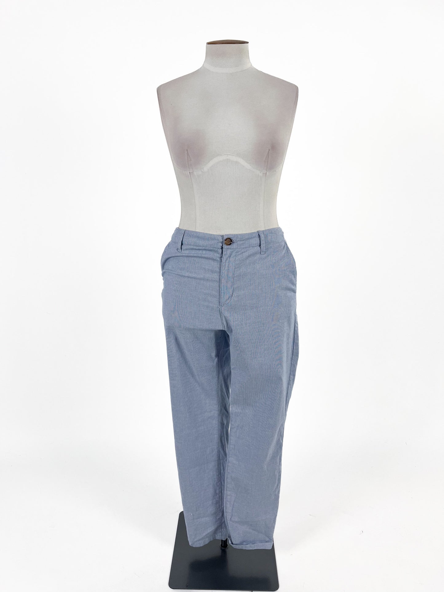 H&M | Blue Straight fit Pants | Size 12