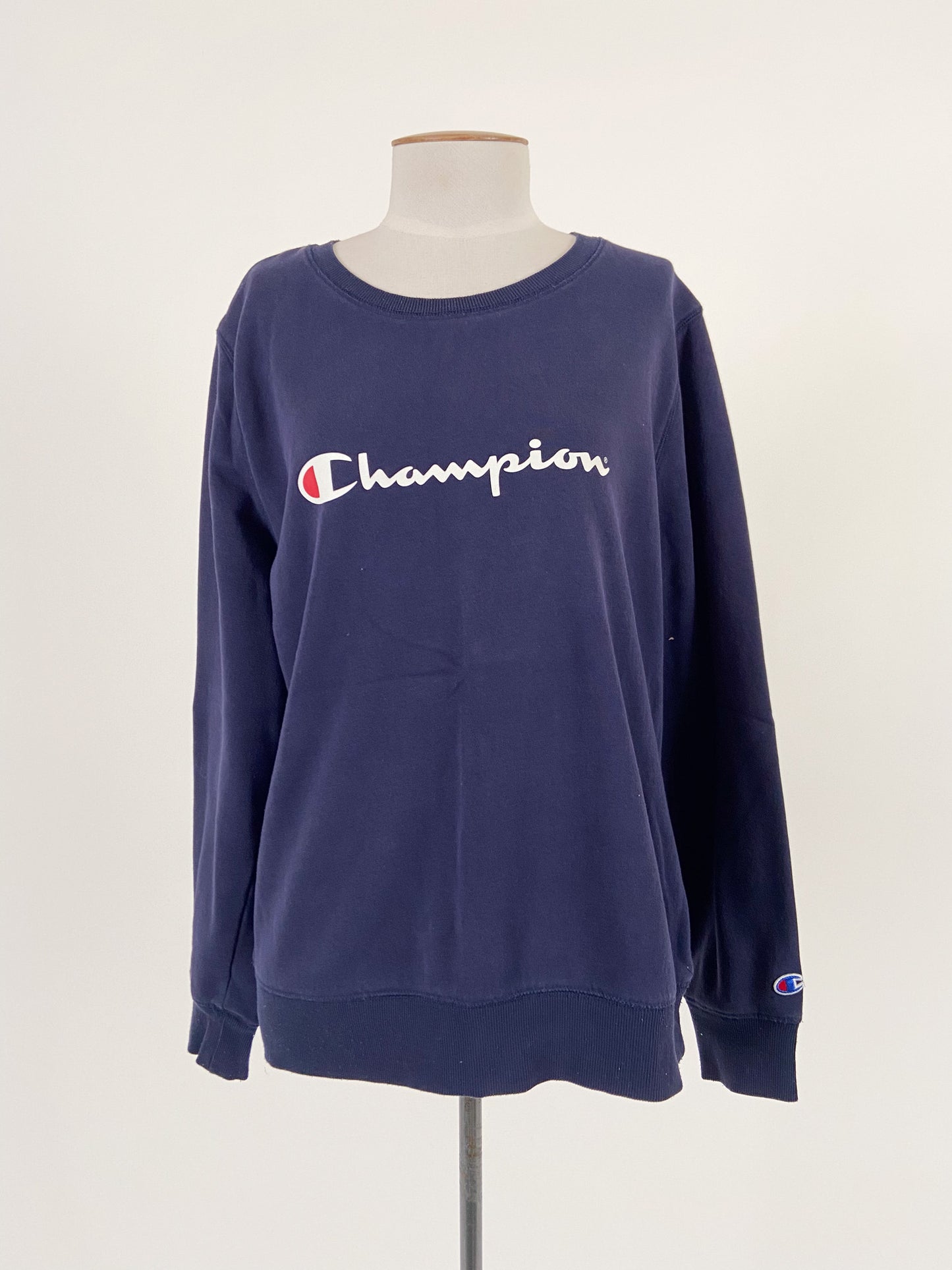 Champion navy hotsell blue jumper