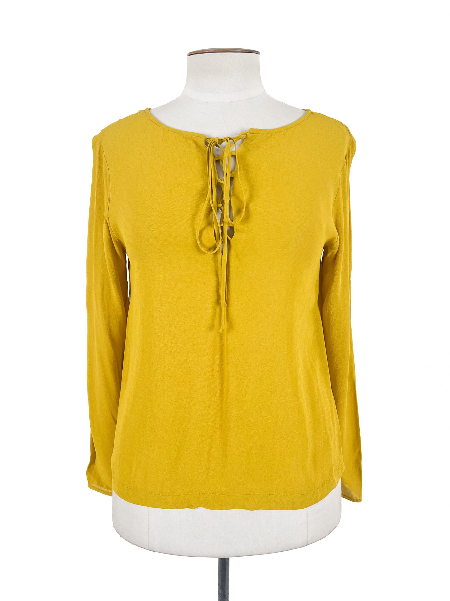 Ingrid Starnes | Yellow Casual Top | Size M