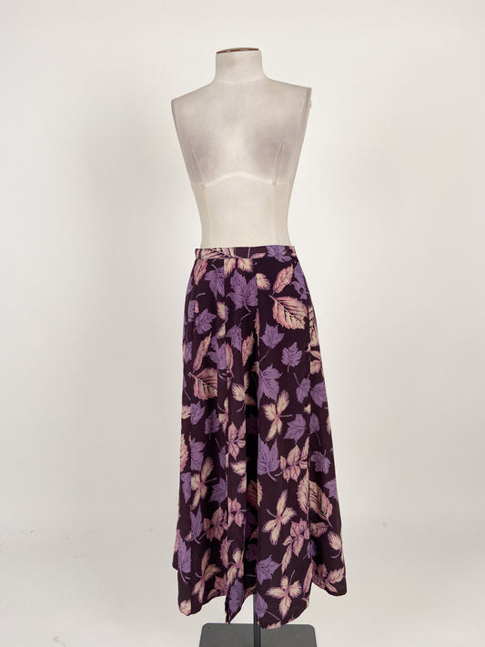 Katies | Purple Casual/Workwear Skirt | Size 10