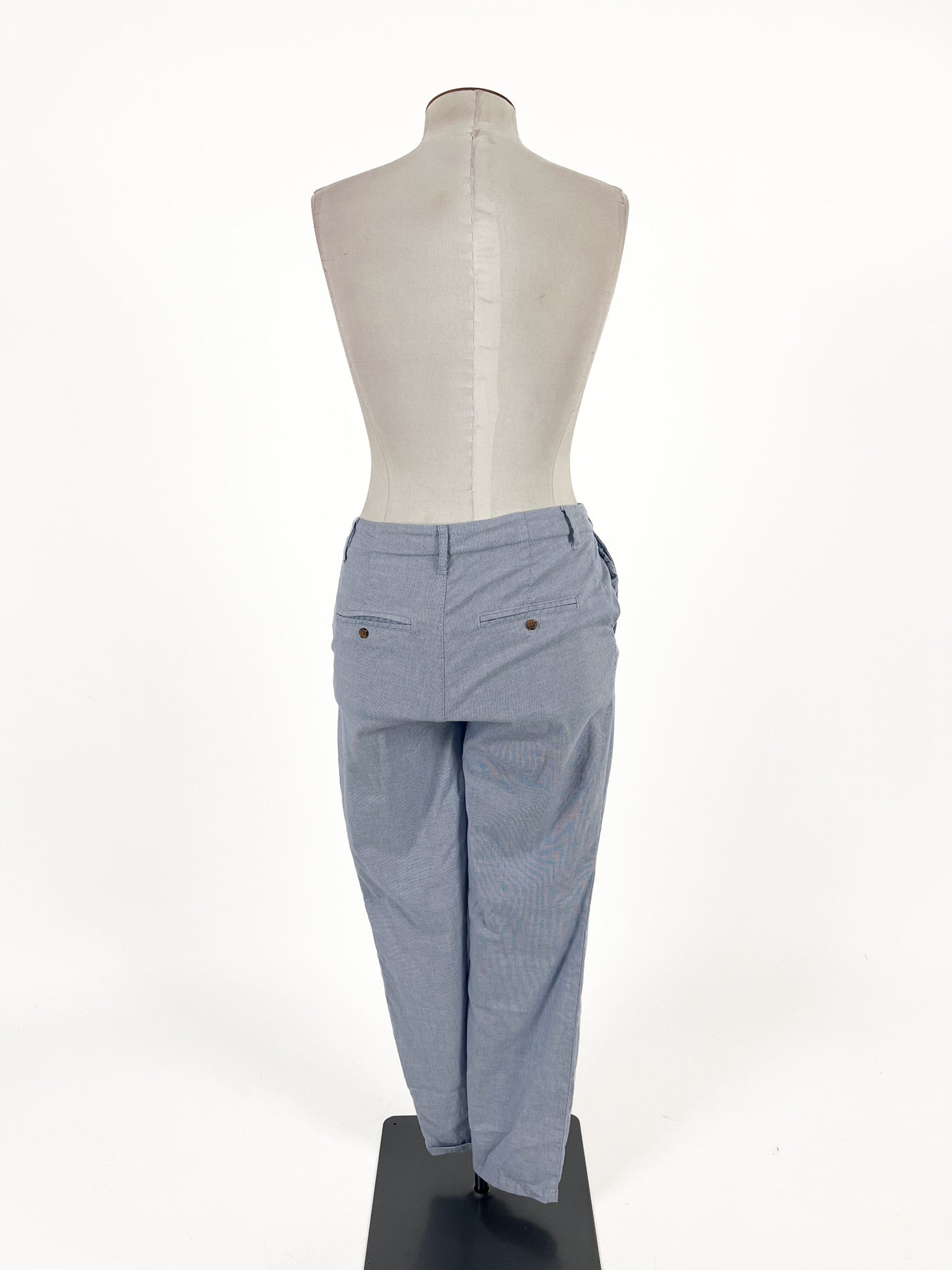 H&M | Blue Straight fit Pants | Size 12