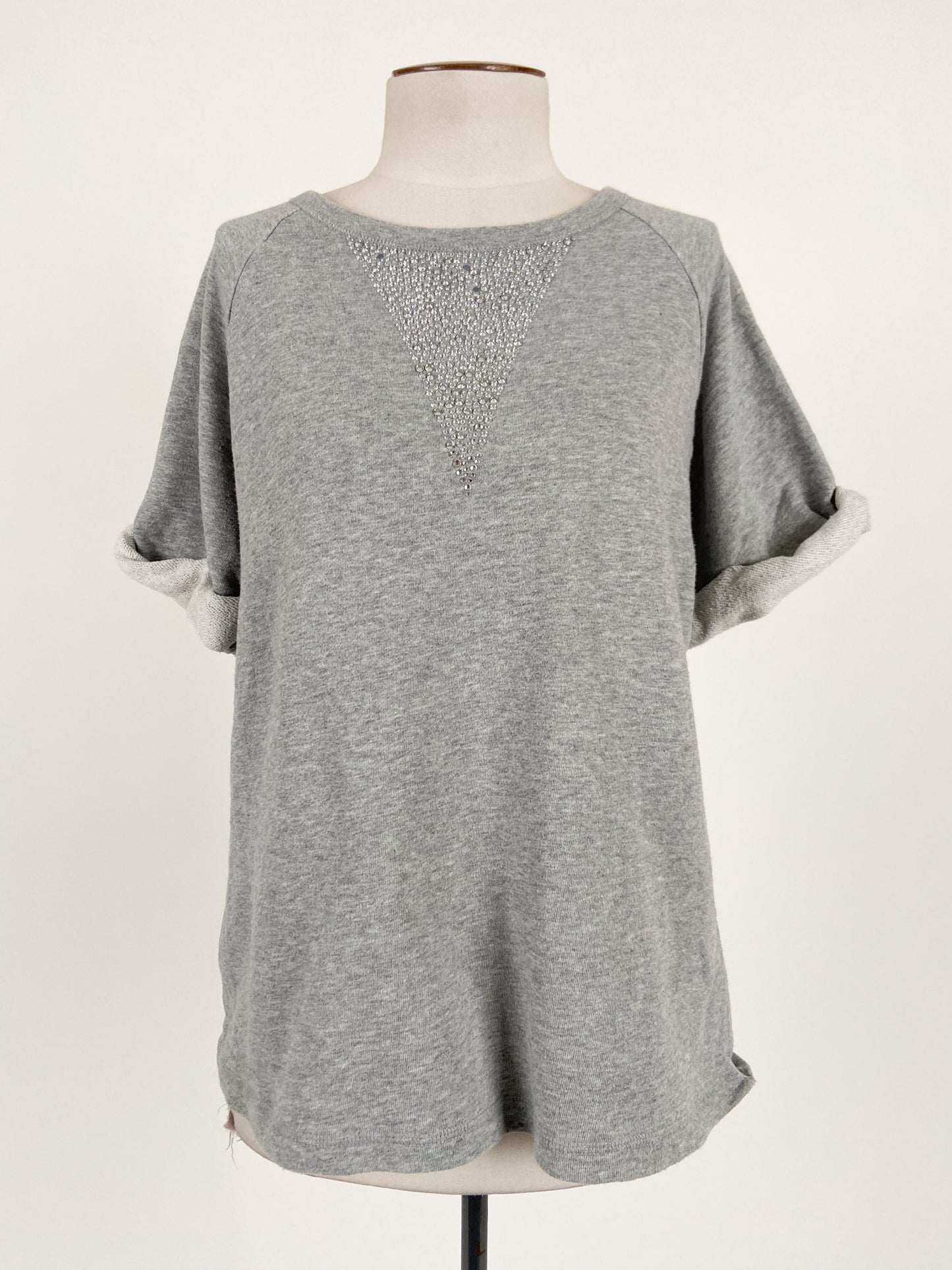 Karen Walker | Grey Casual Top | Size 8