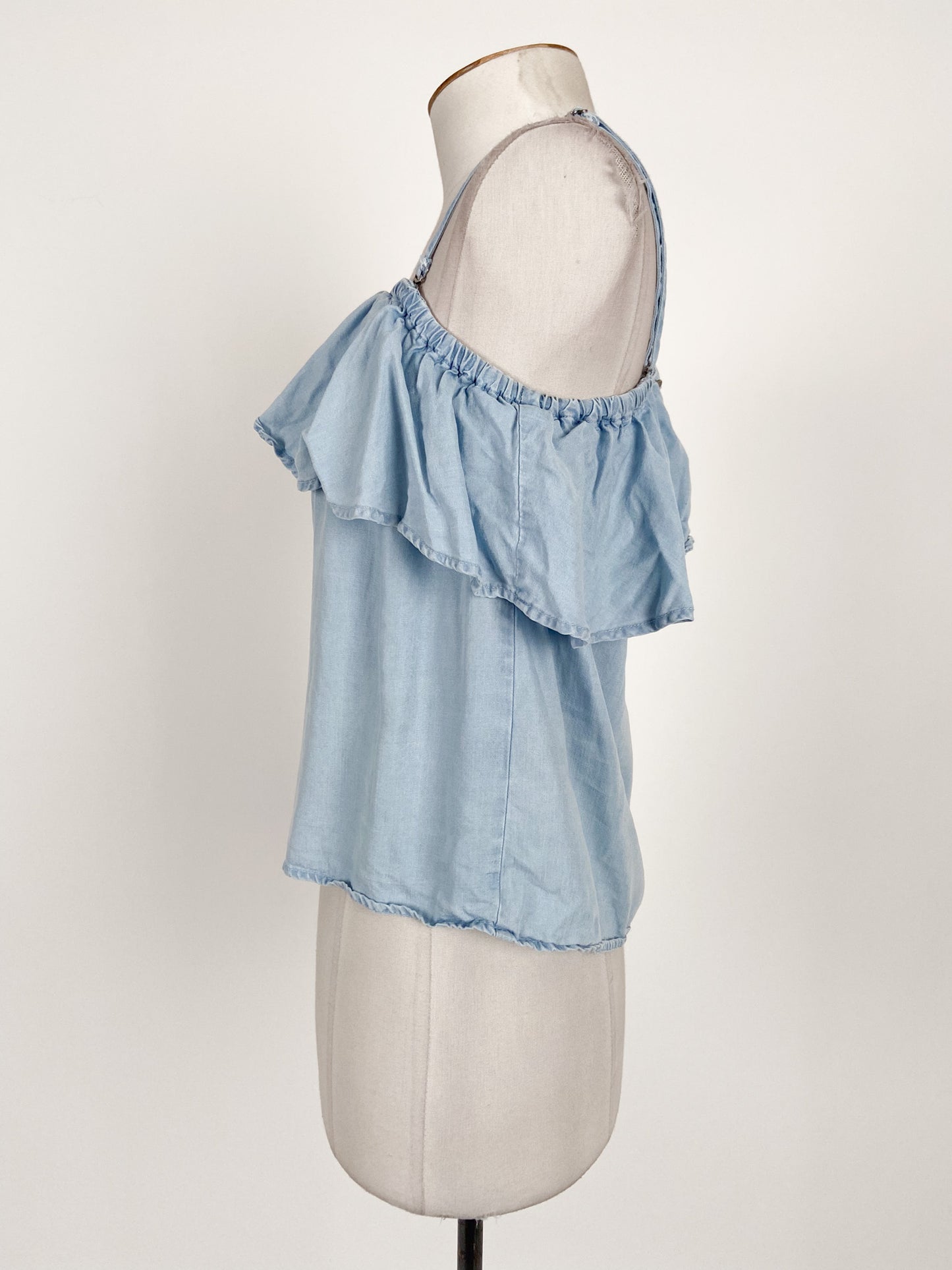 All About Eve | Blue Casual Top | Size 6