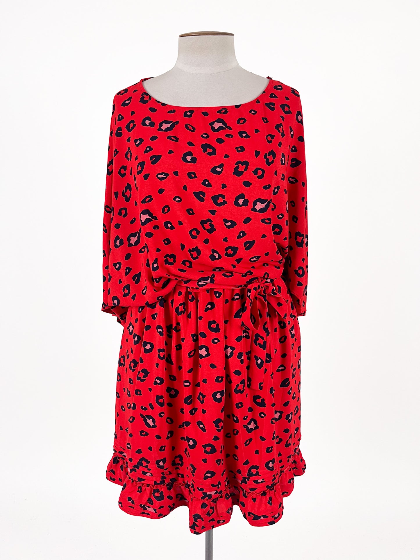 Augustine | Red Casual Dress | Size L