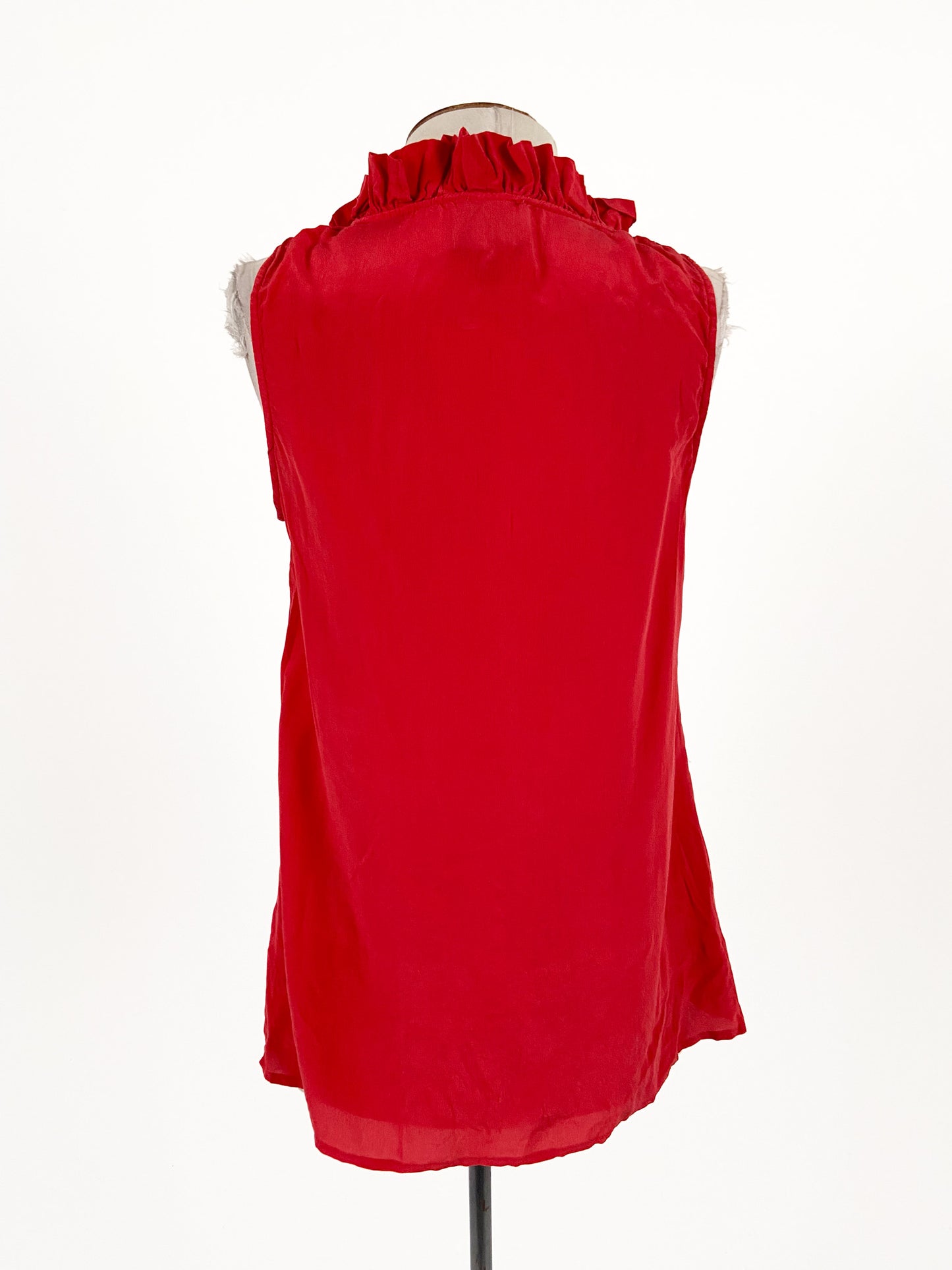 Karen Walker | Red Cocktail/Workwear Top | Size 10