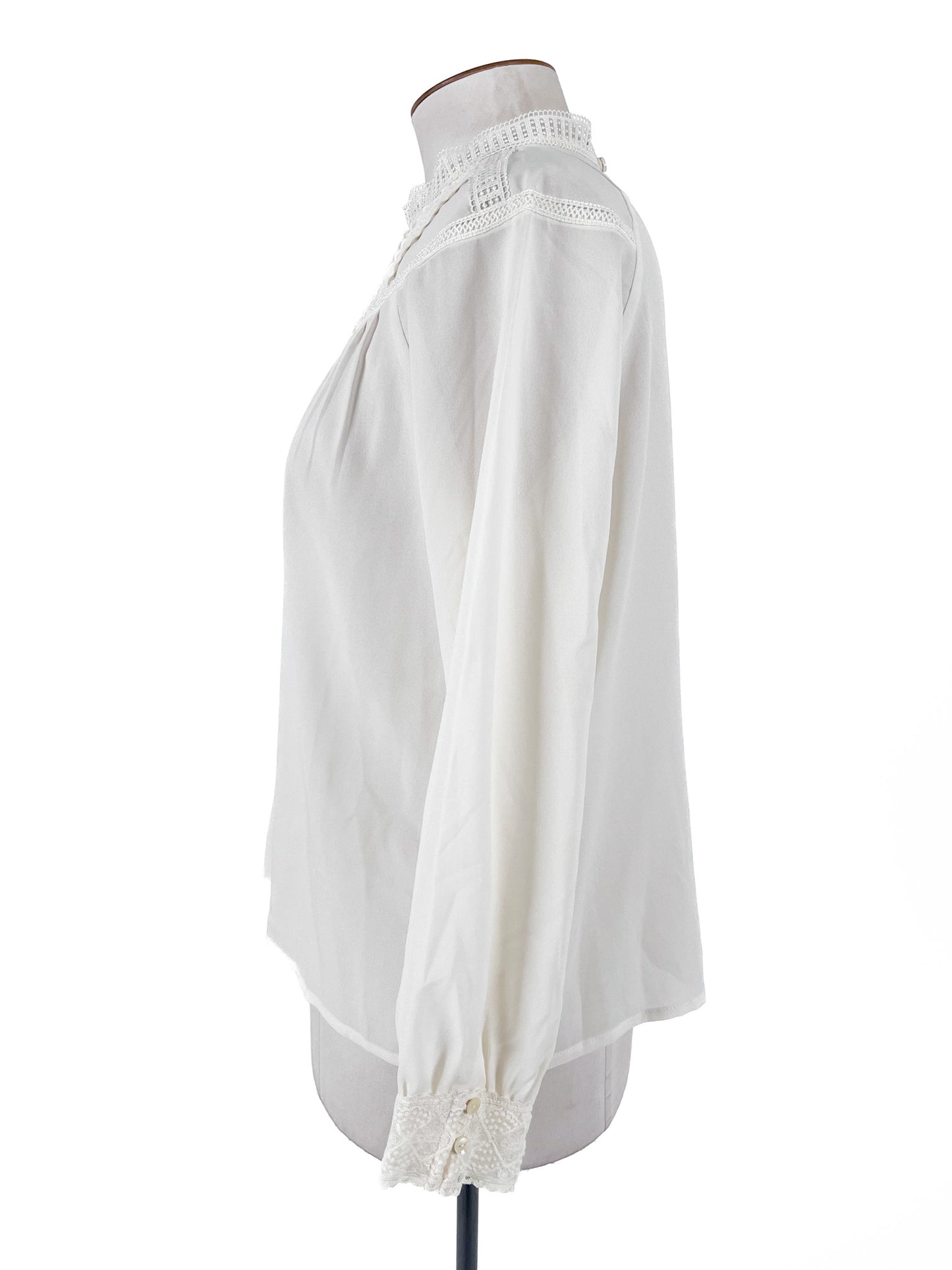 Unknown Brand | White Workwear Top | Size M