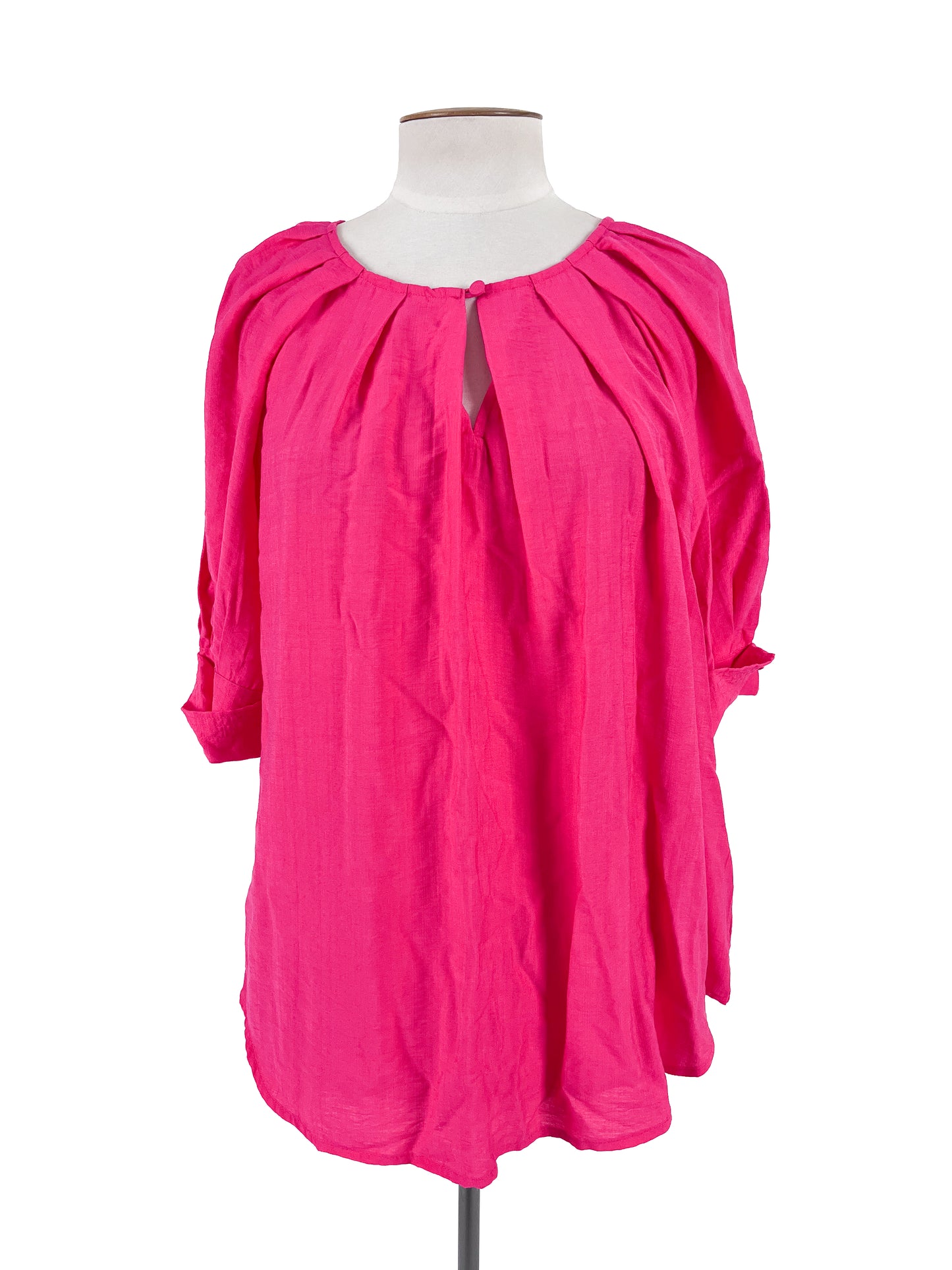 Blue Illusion | Pink Casual/Workwear Top | Size XXL