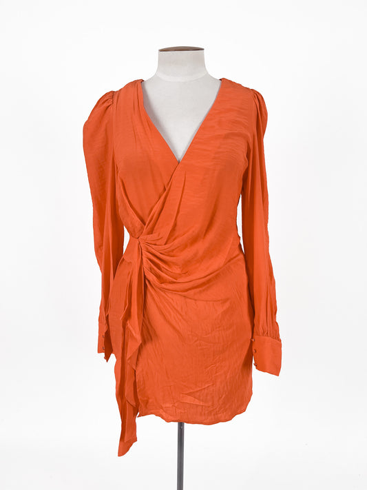 Showpo | Orange Cocktail Dress | Size 12