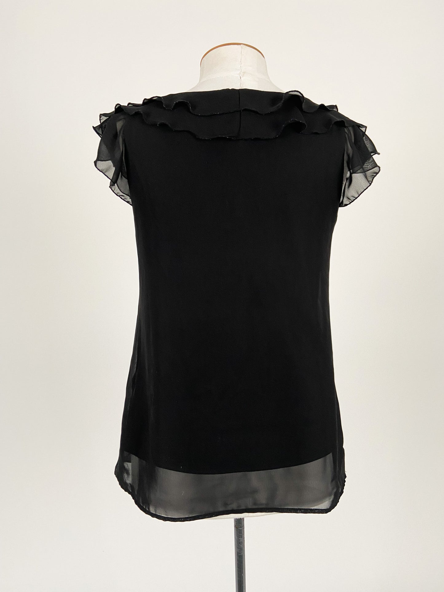 Adiva | Black Casual/Workwear Top | Size M
