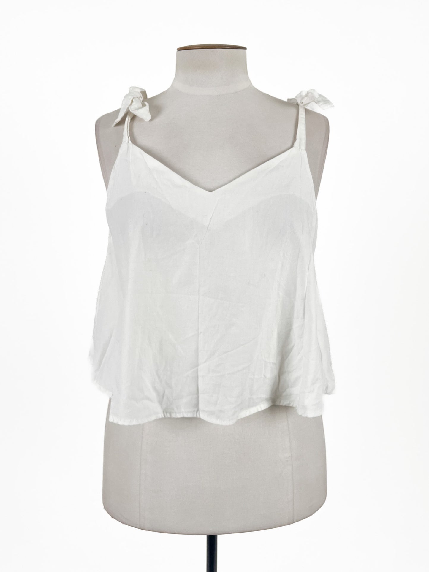 Heidi Frank | White Casual Top | Size 12