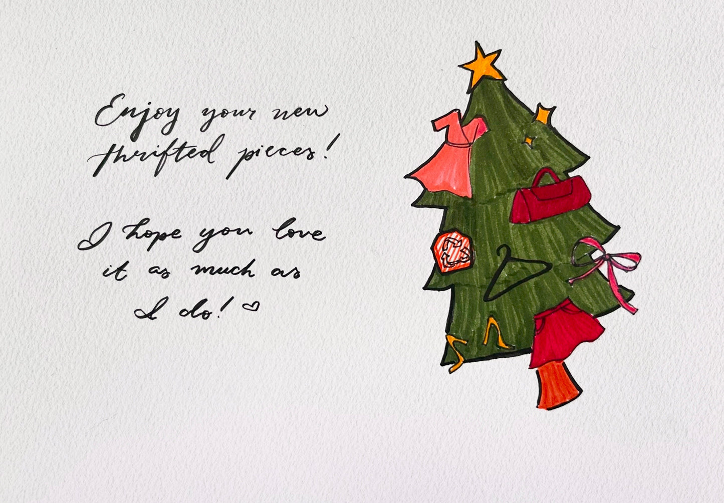 Hand-Drawn Festive Cards