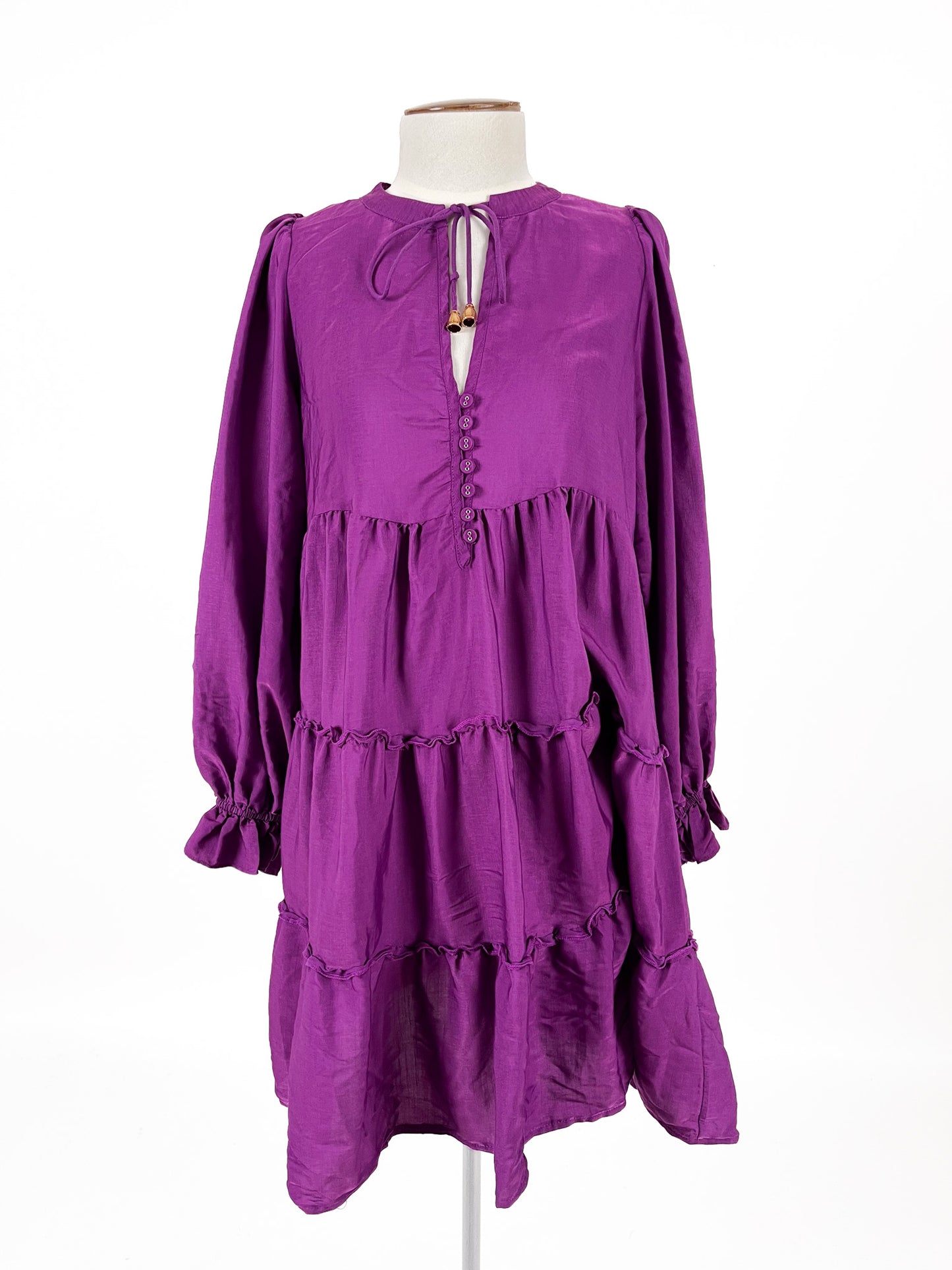 Salty Bright | Purple Casual Dress | Size 10