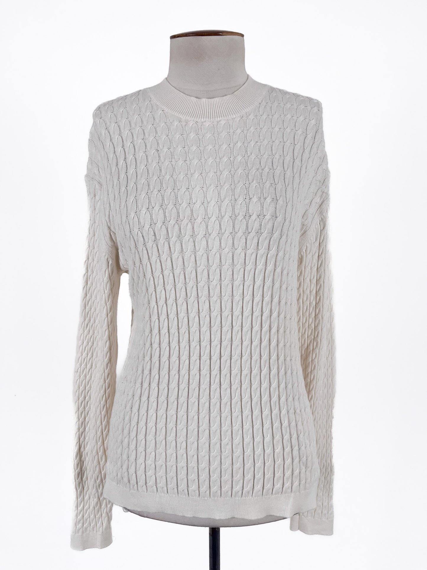 Remain | White Casual Jumper | Size 8