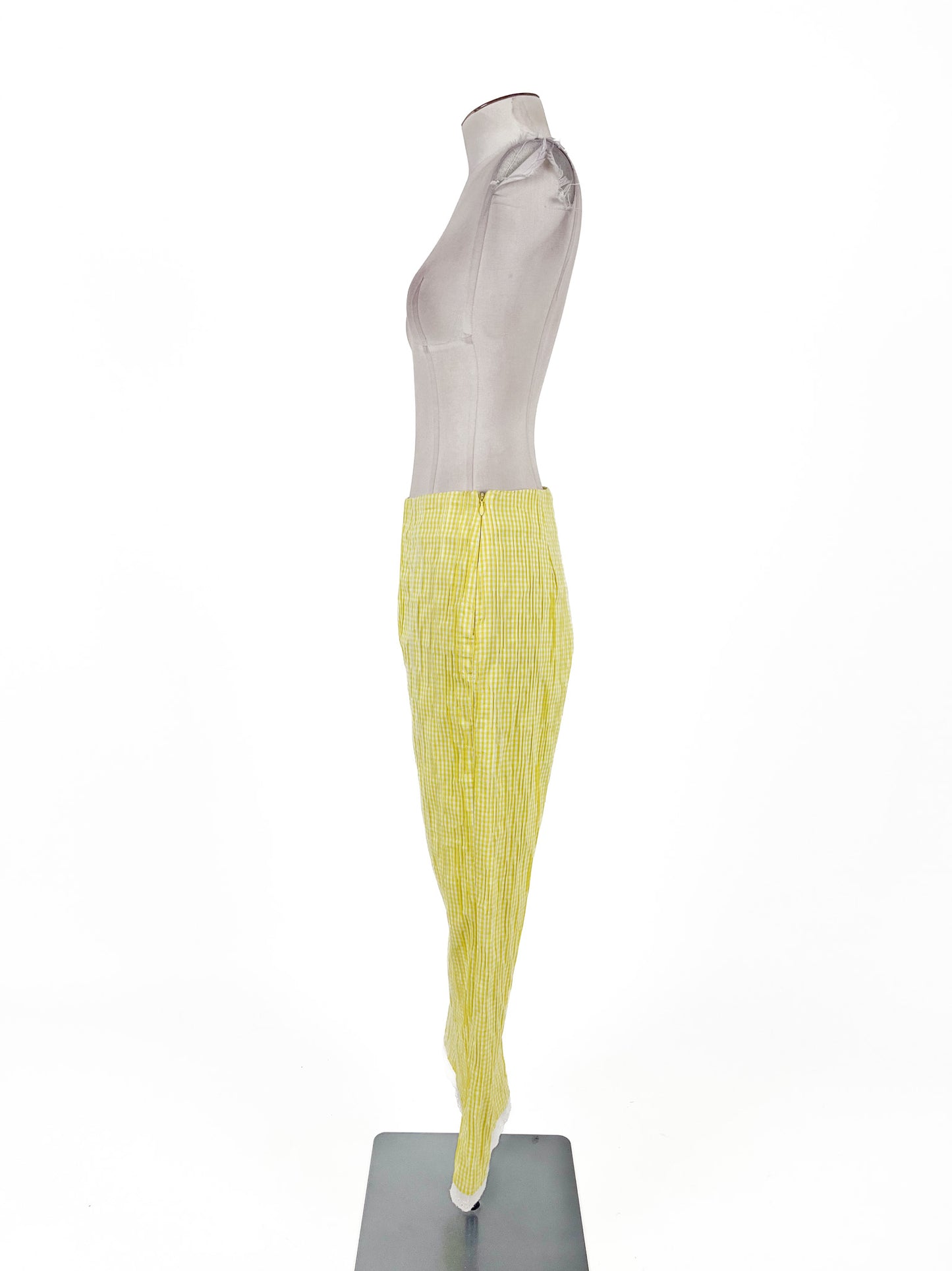 Stefania Vaidani | Yellow Straight fit Pants | Size S