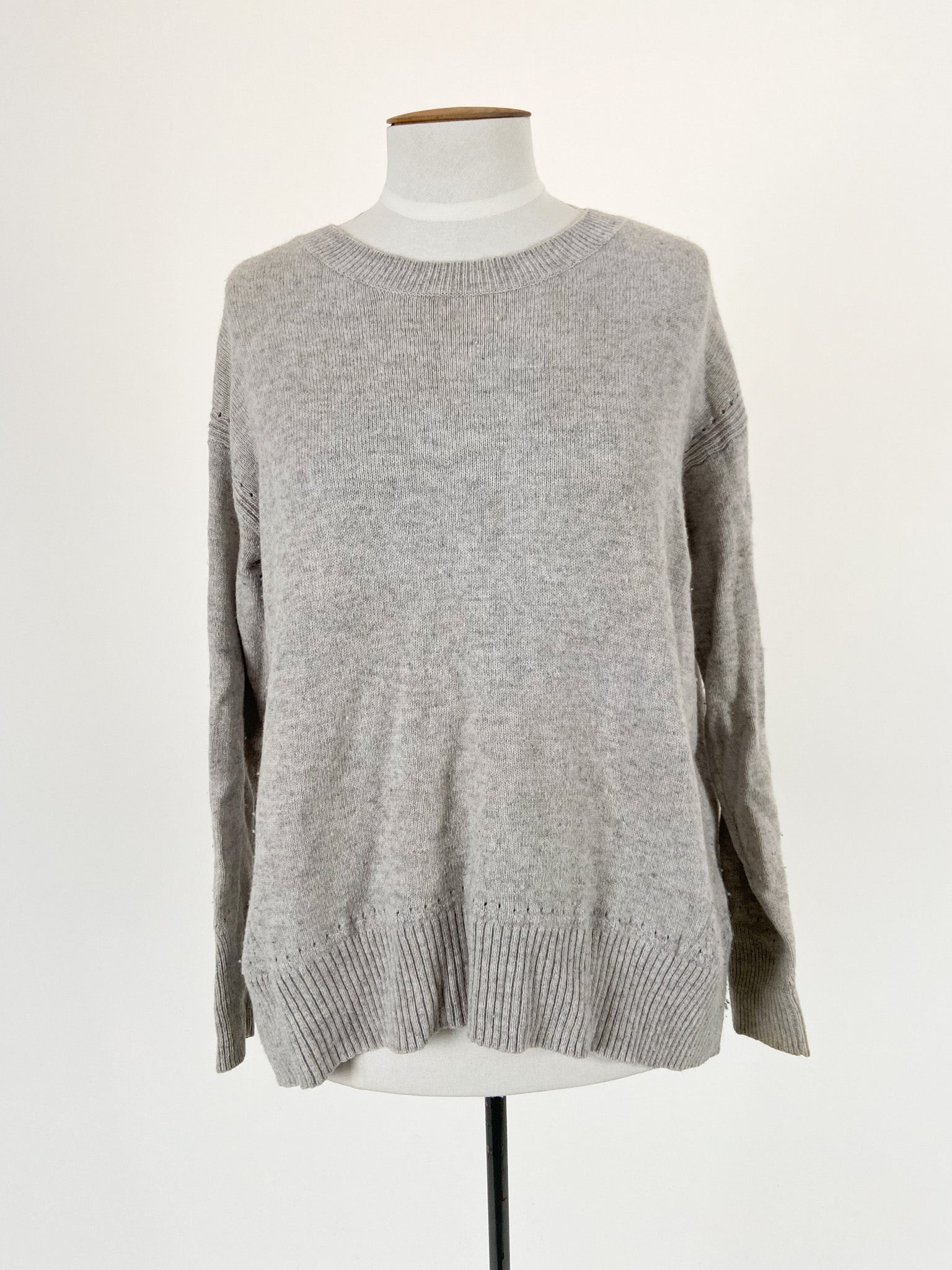 Country Road | Grey Casual Jumper | Size XS – & Again