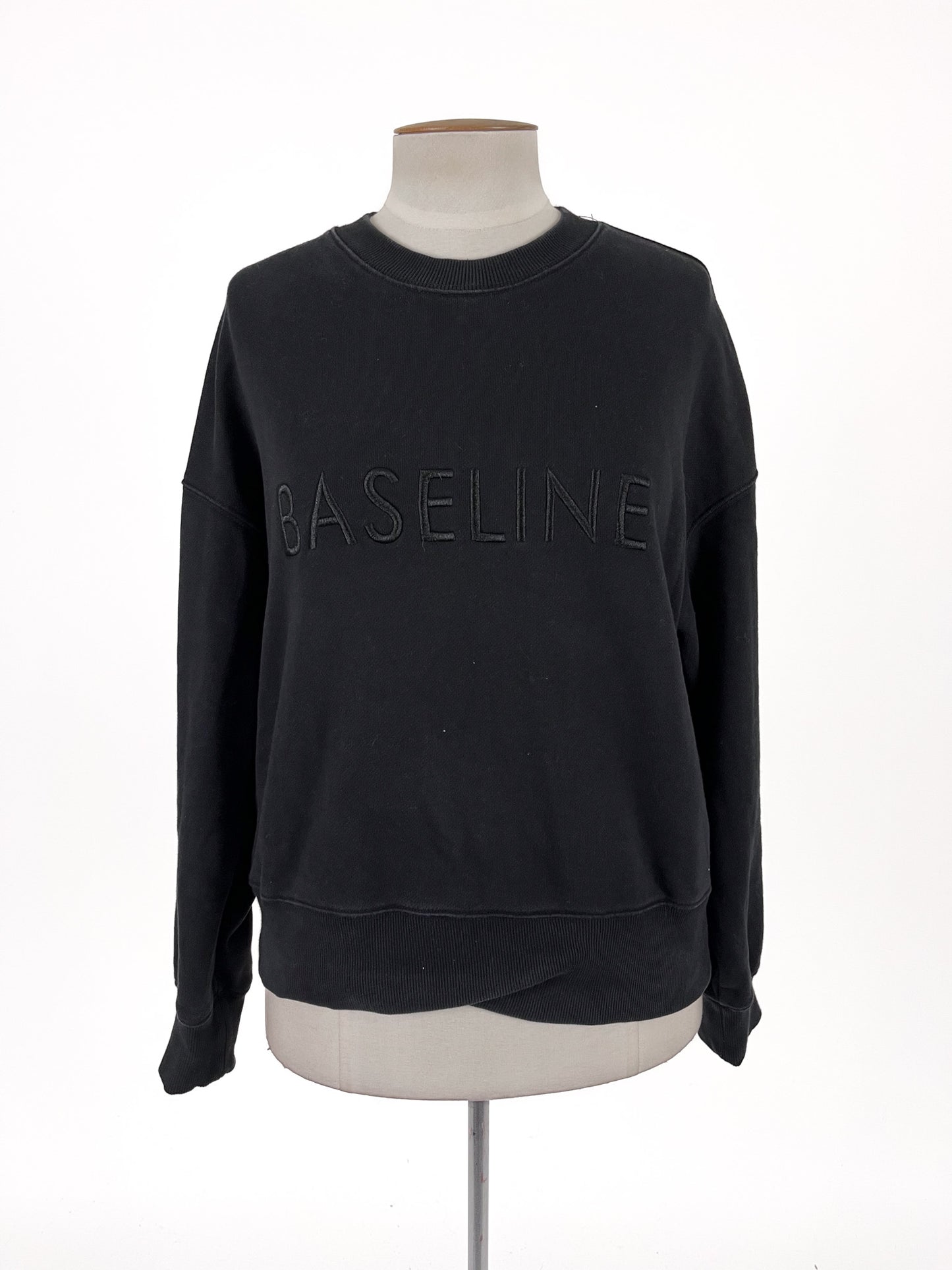 Baseline | Black Casual Jumper | Size L