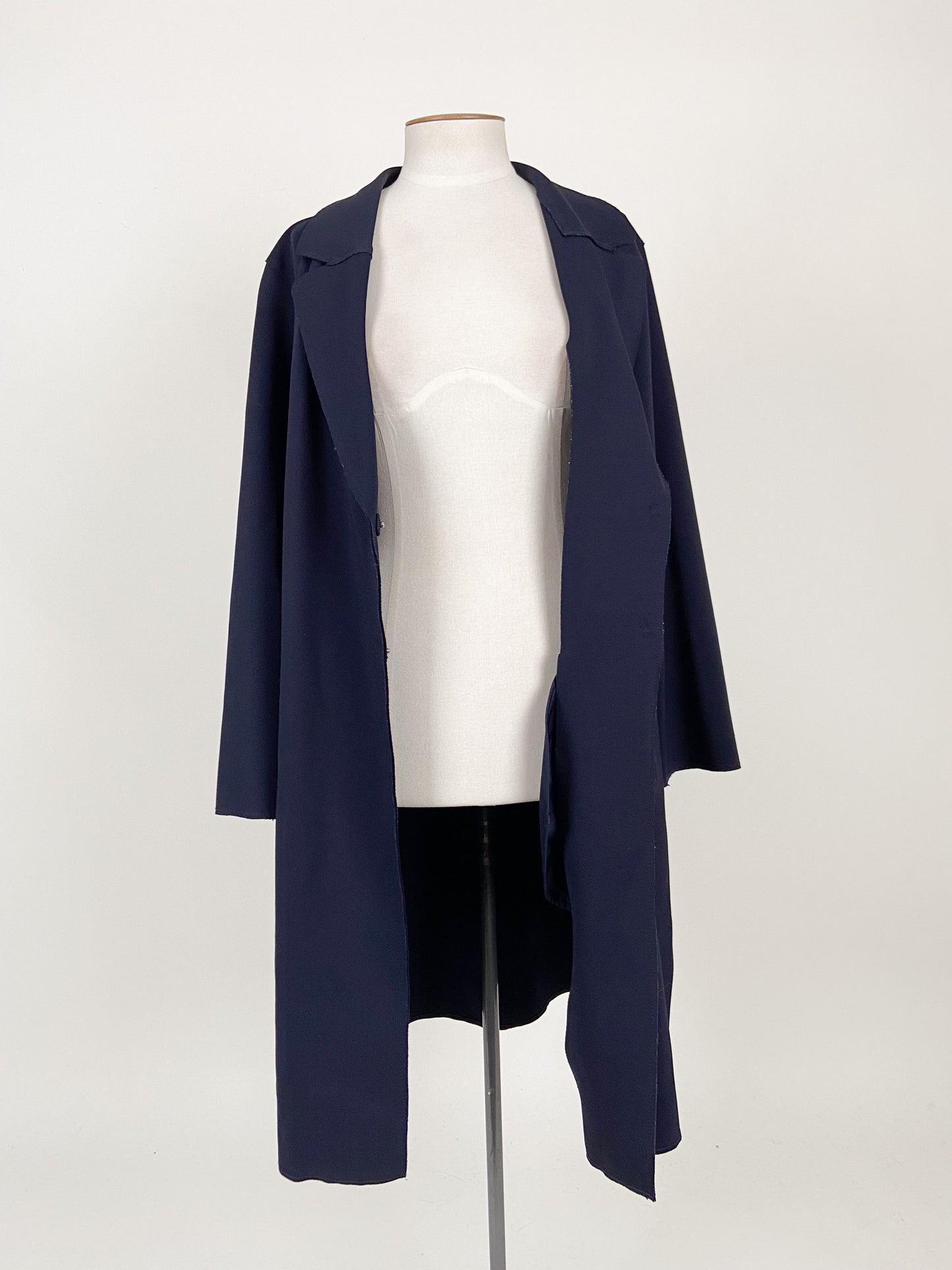 H&M | Navy Casual/Workwear Coat | Size 10