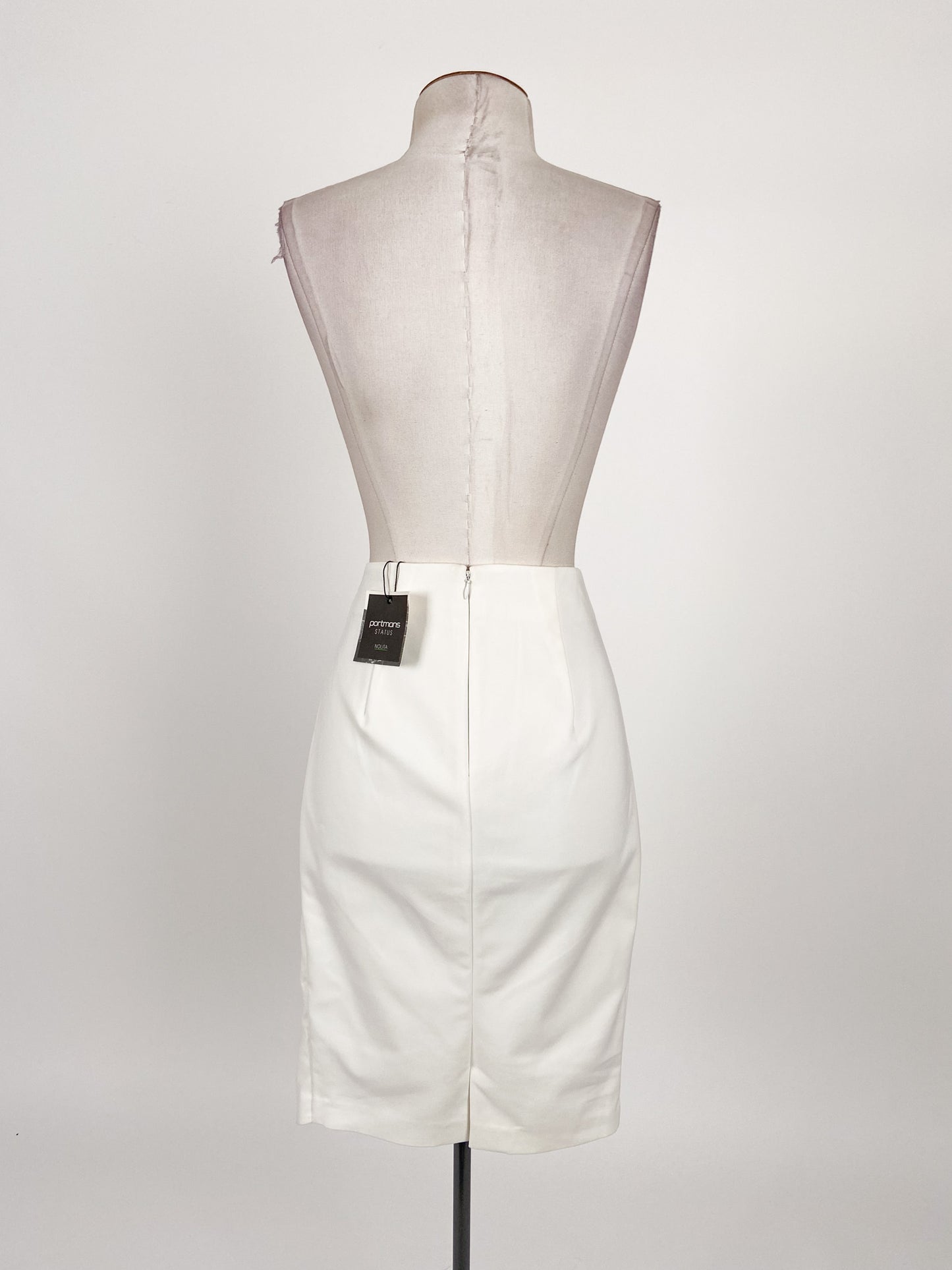 Portmans | White Workwear Skirt | Size 8