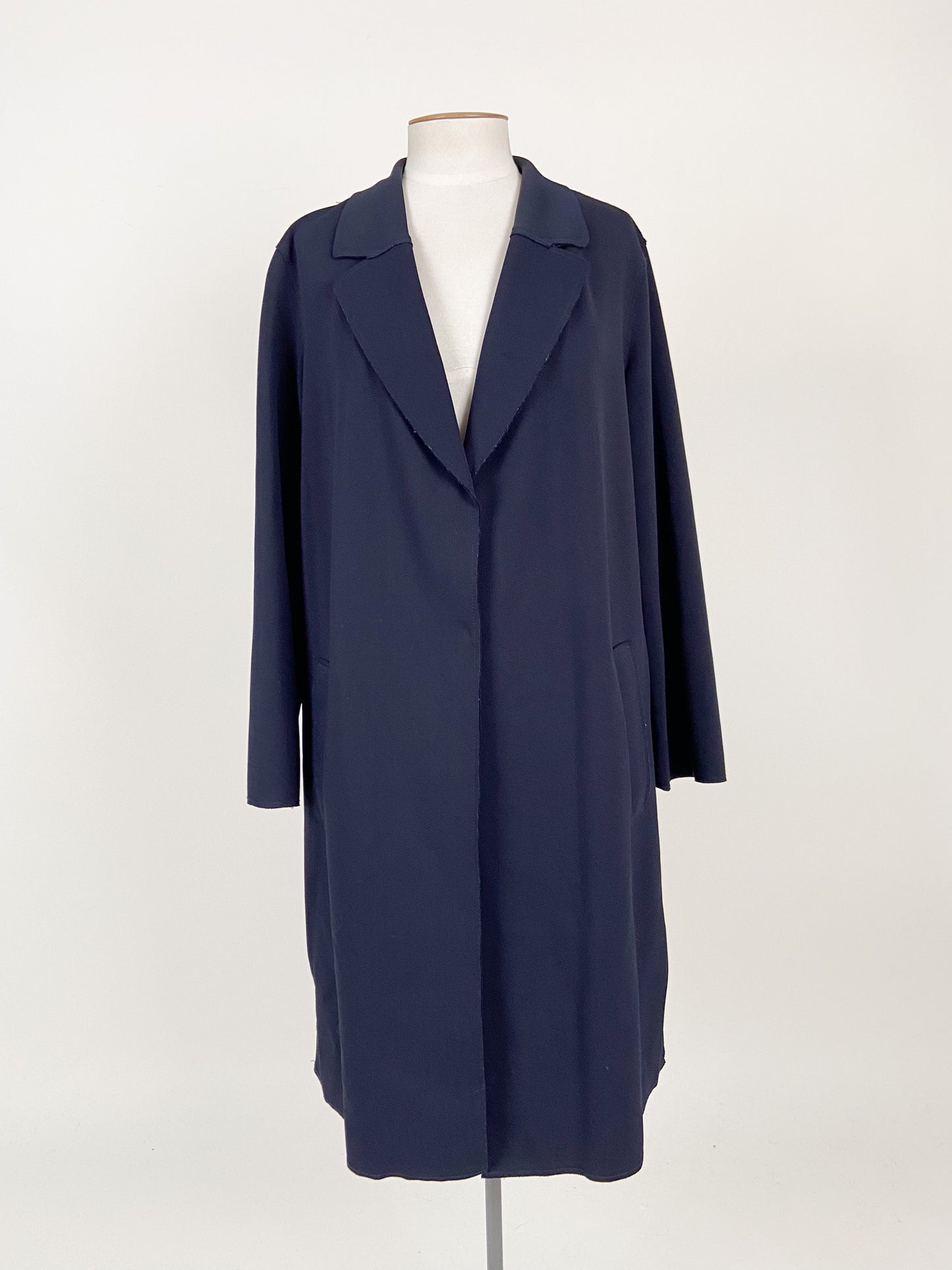 H&M | Navy Casual/Workwear Coat | Size 10