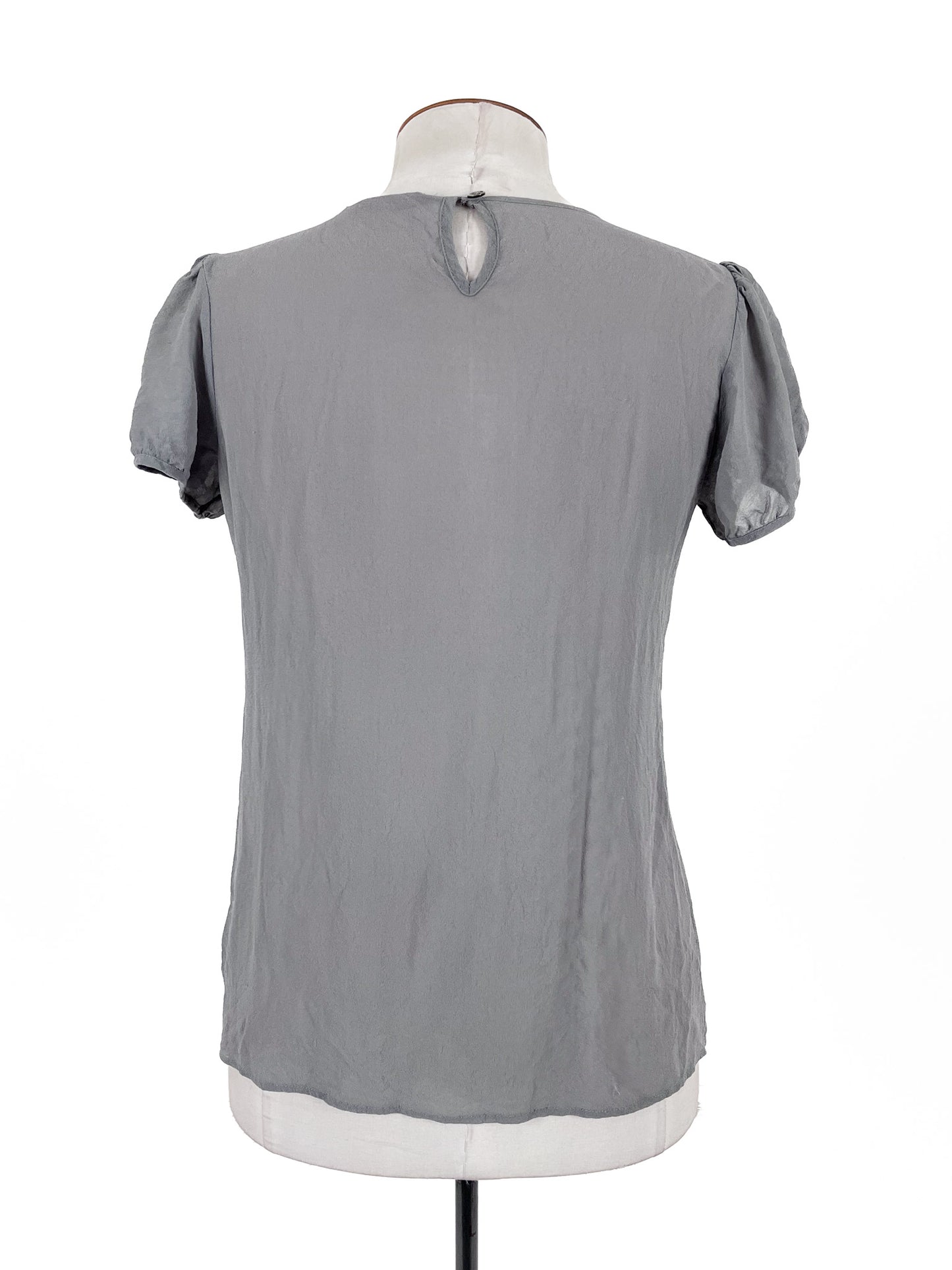 Helen Cherry | Grey Casual/Workwear Top | Size M