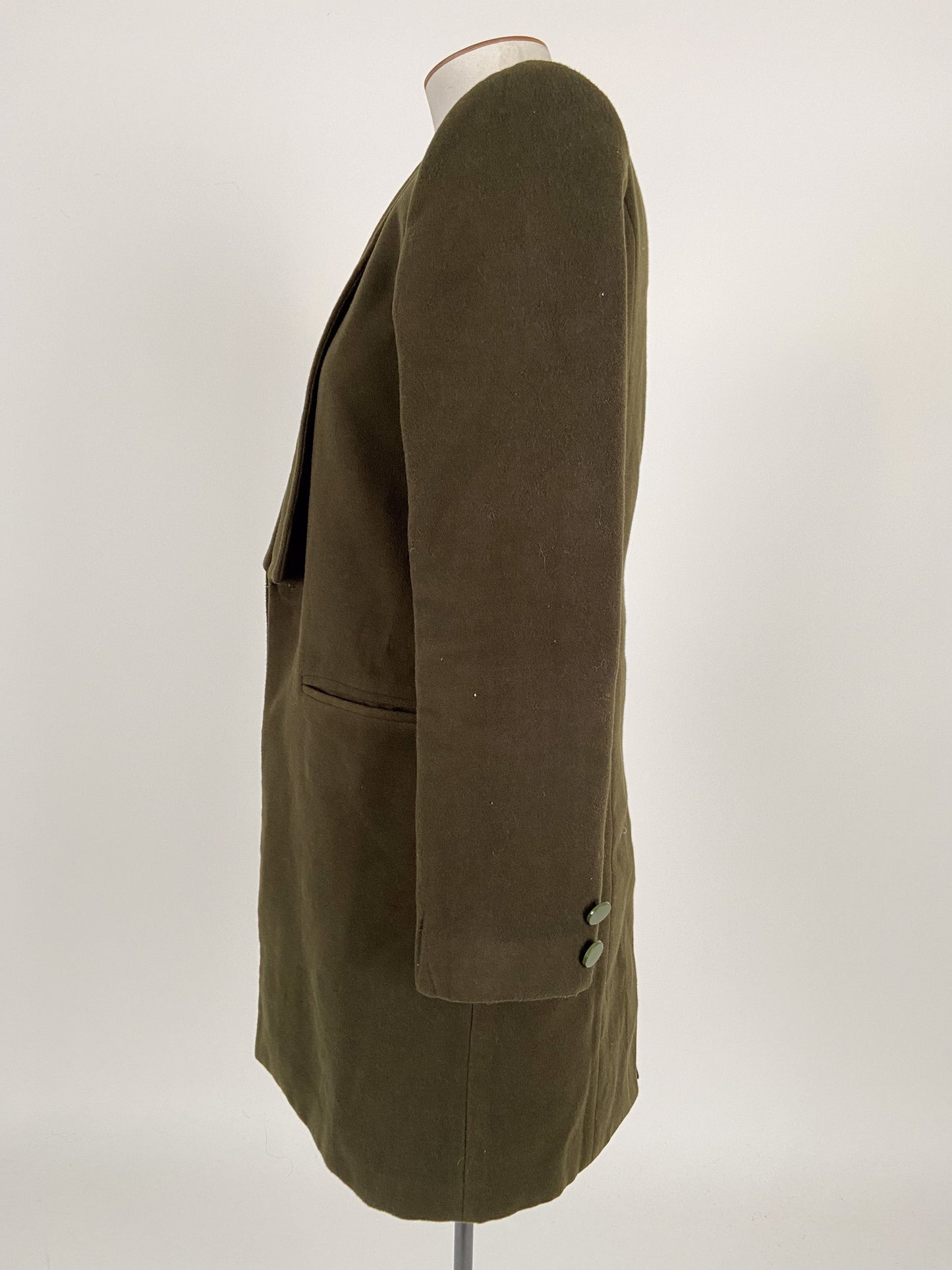 Lioness | Green Workwear Coat | Size 12