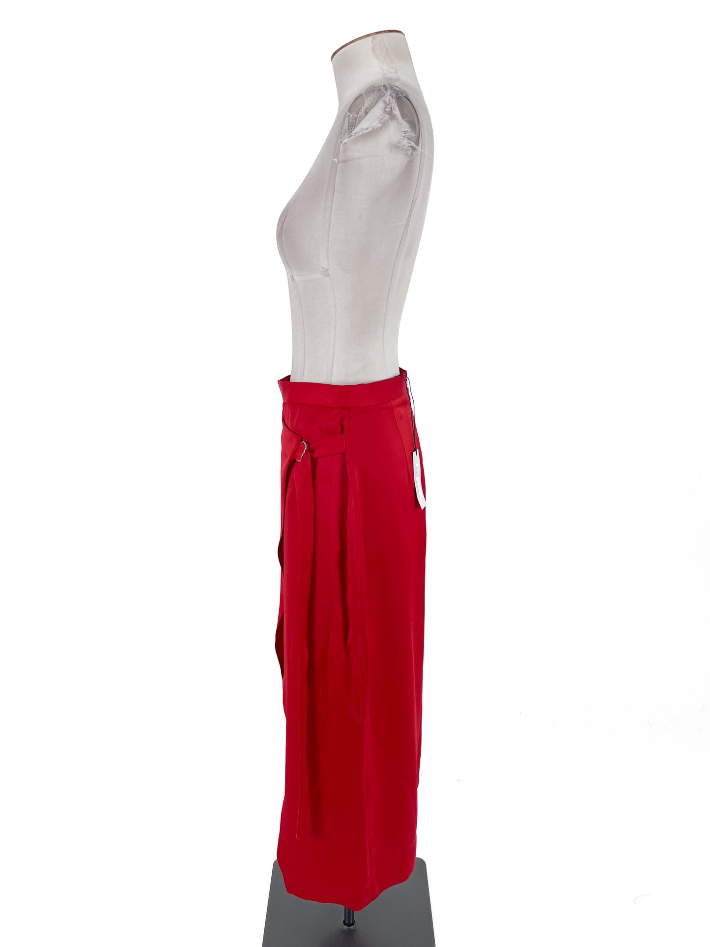 River Island | Red Workwear Skirt | Size 8