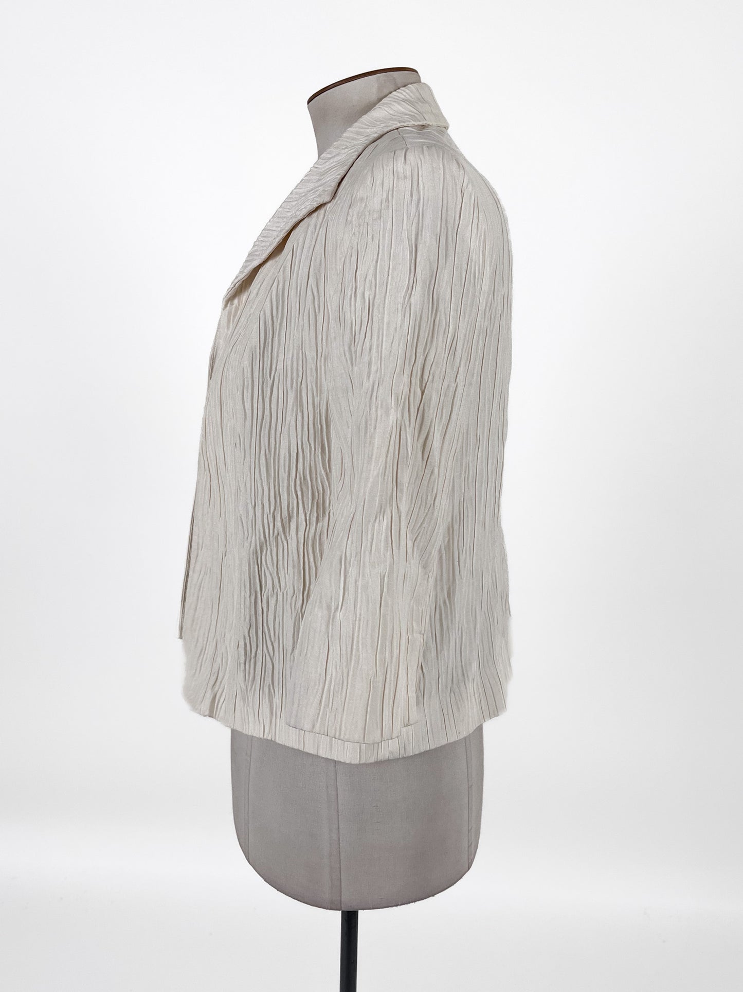 Minuet | White Formal Jacket | Size 12