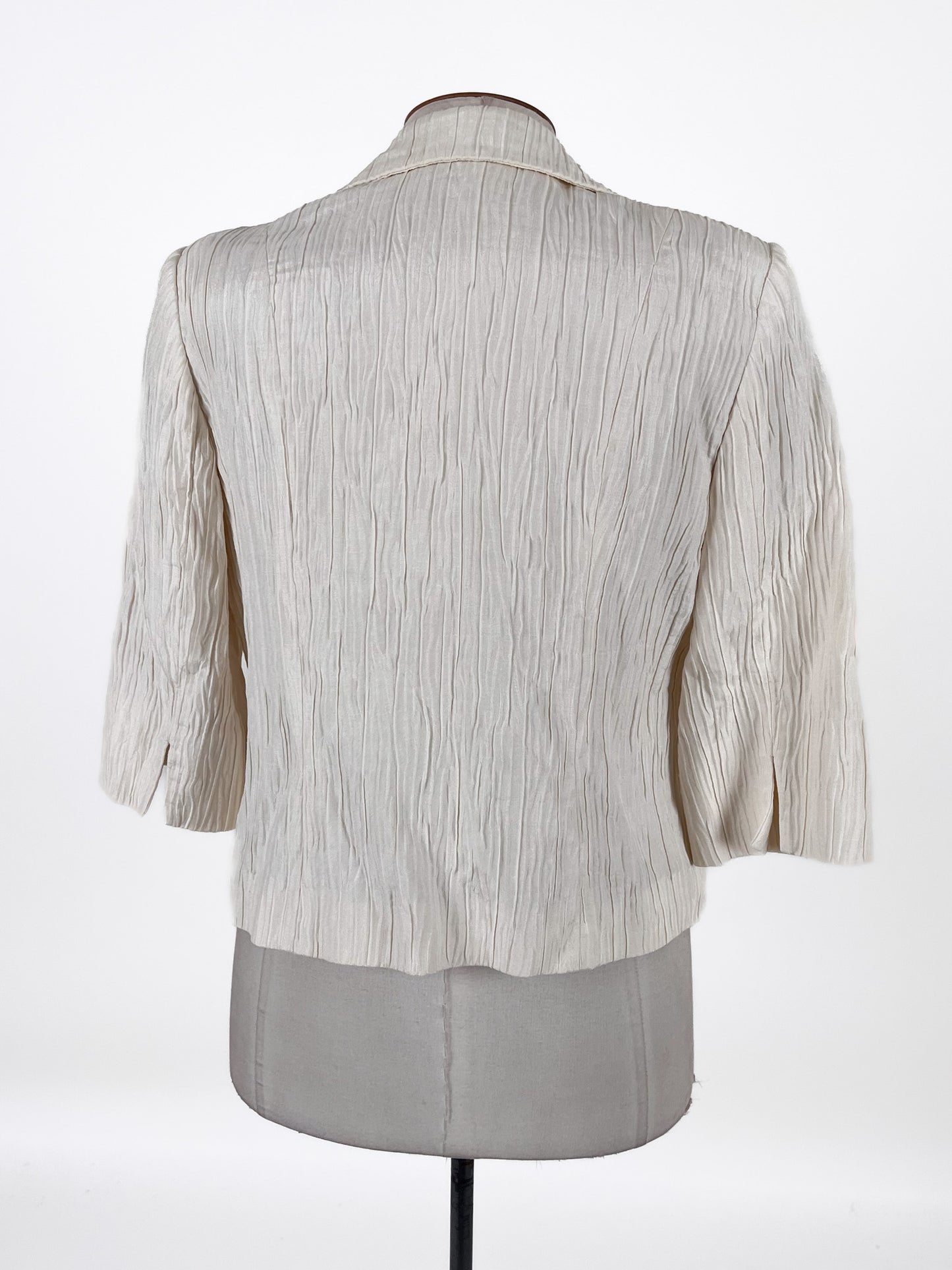 Minuet | White Formal Jacket | Size 12