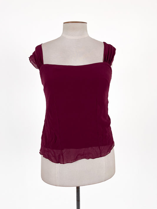 Andrea Moore | Purple Casual Top | Size 10