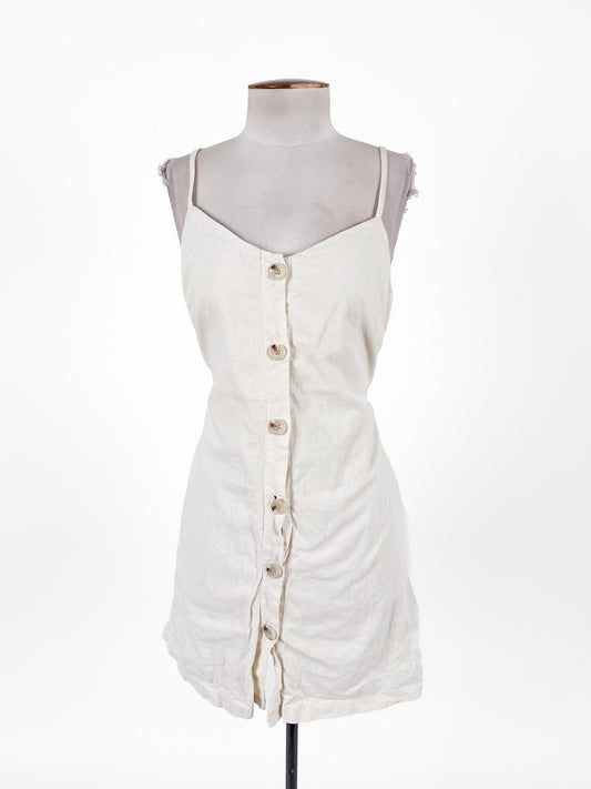 Glassons | White Casual Dress | Size 8