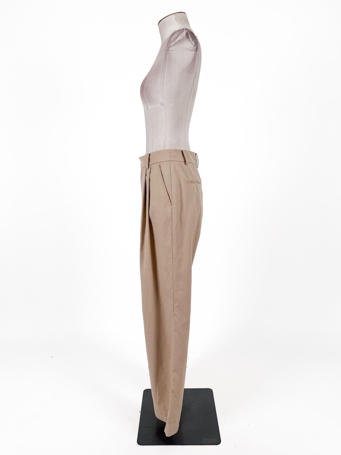 Friend of Audrey | Beige Wide leg Pants | Size 8