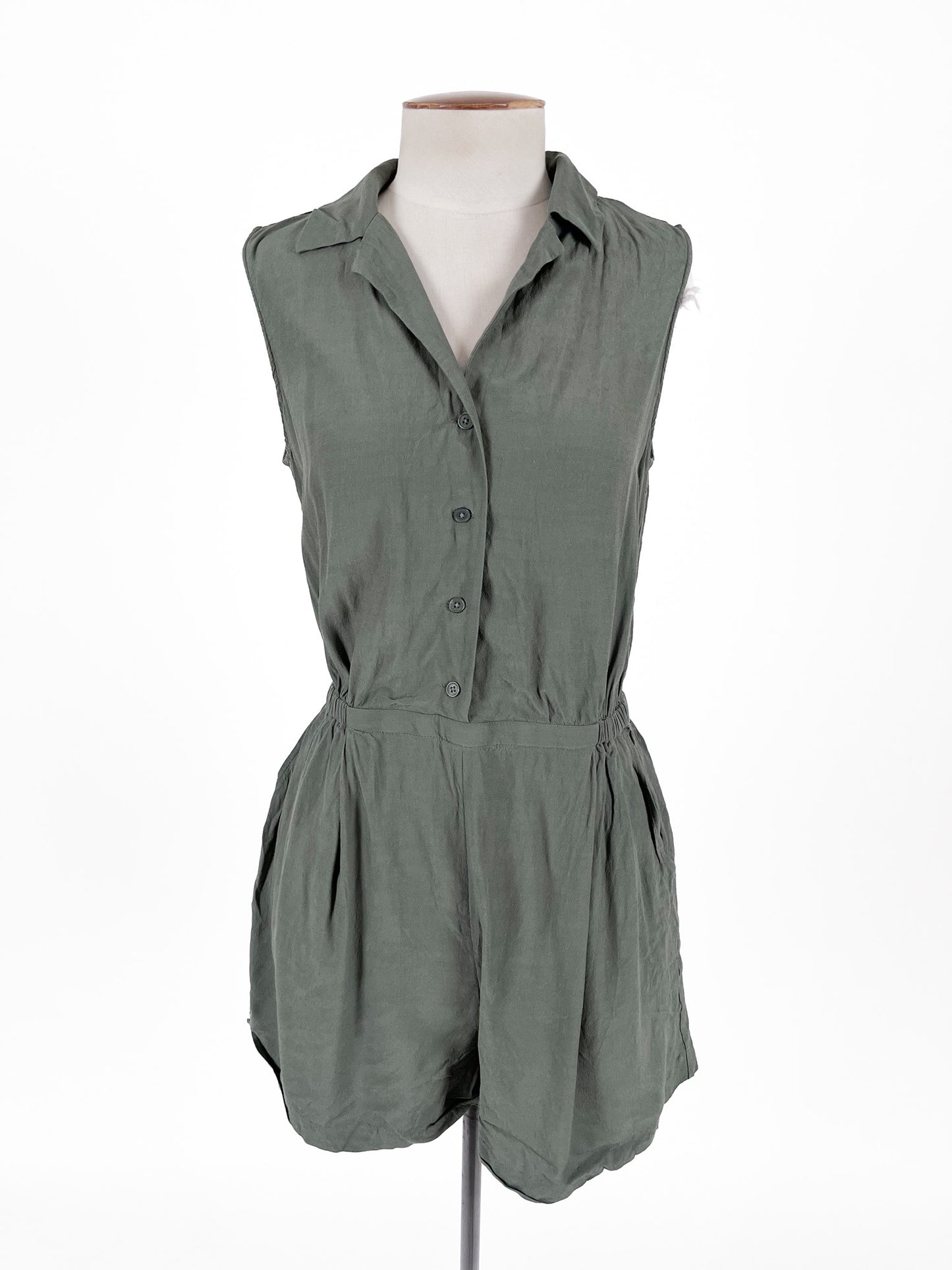 Uniqlo | Green Casual Playsuit | Size S