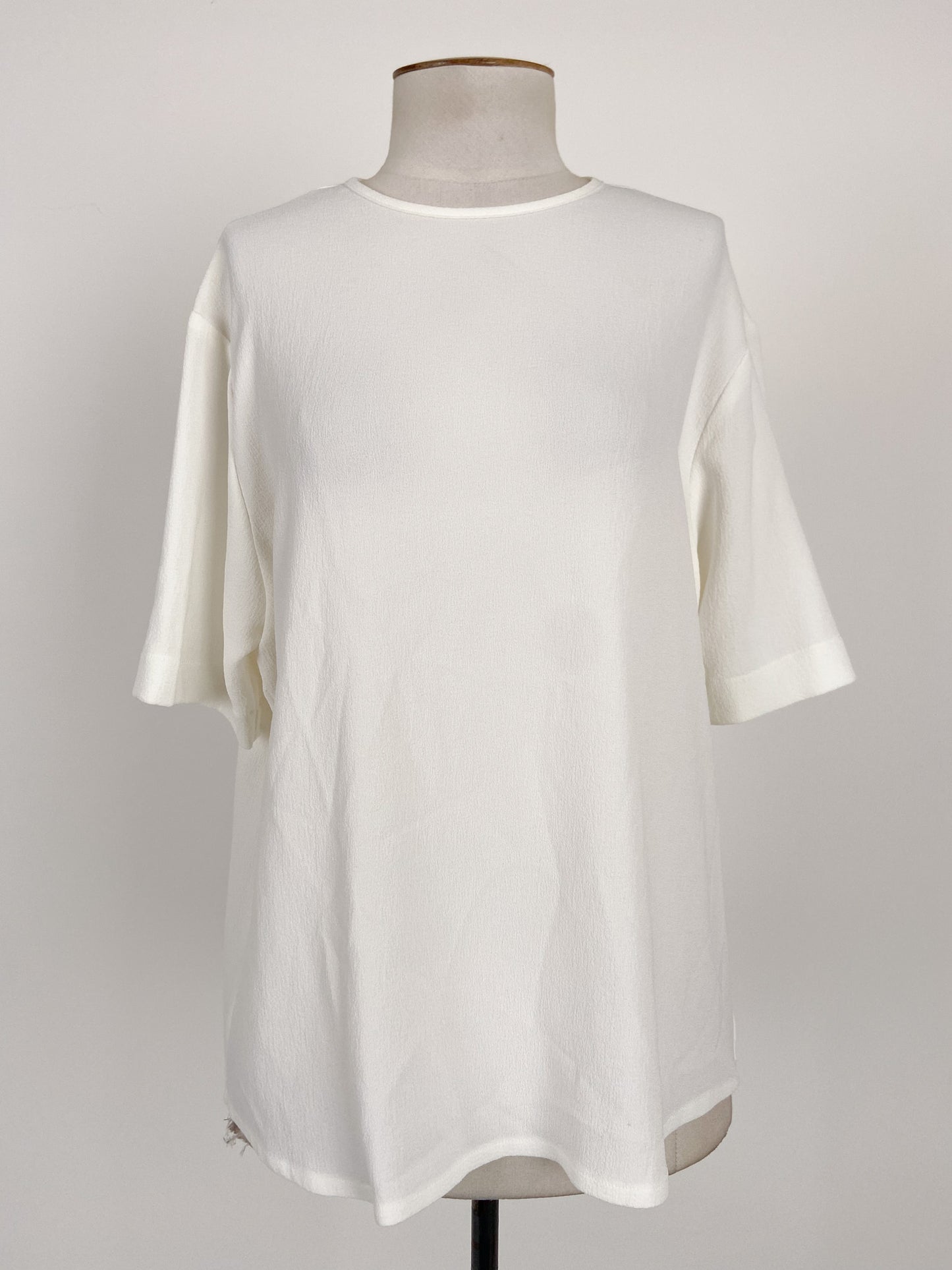 Juliette Hogan | White Casual Top | Size 6