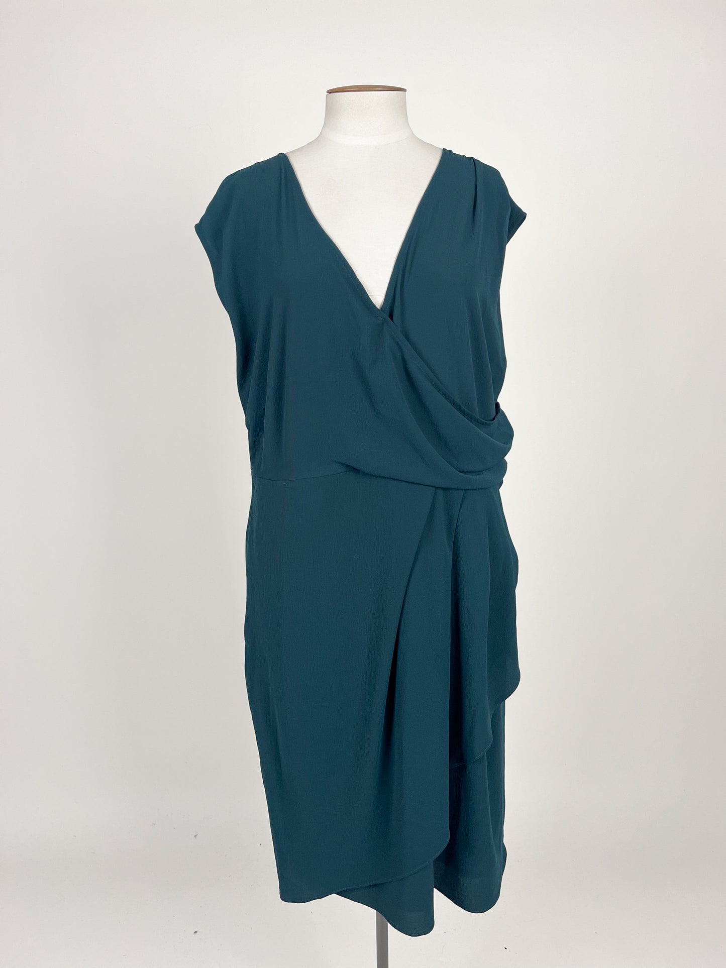 City Chic | Green Cocktail Dress | Size 16