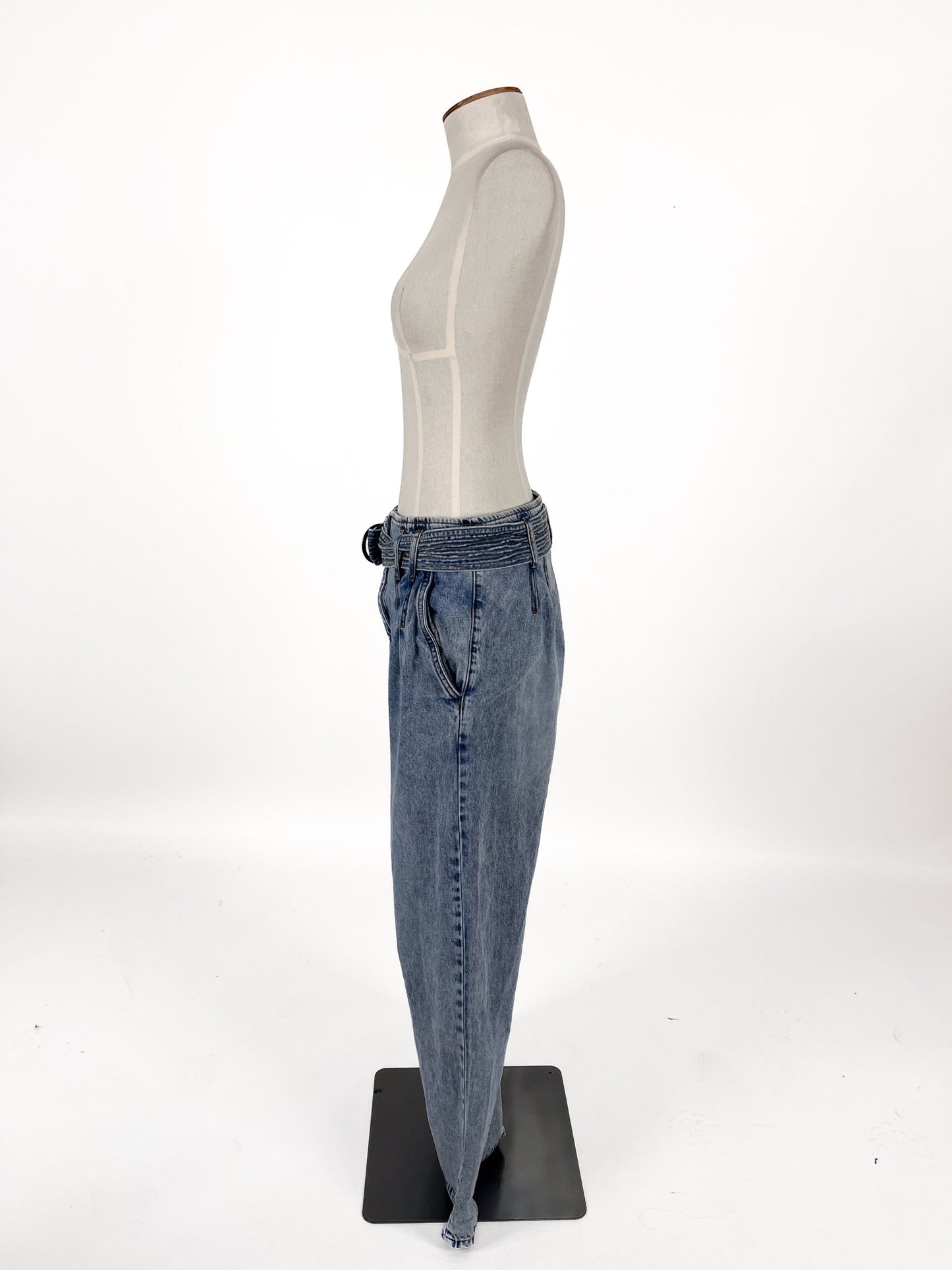 Max | Blue High waisted Wide leg Pants | Size 10