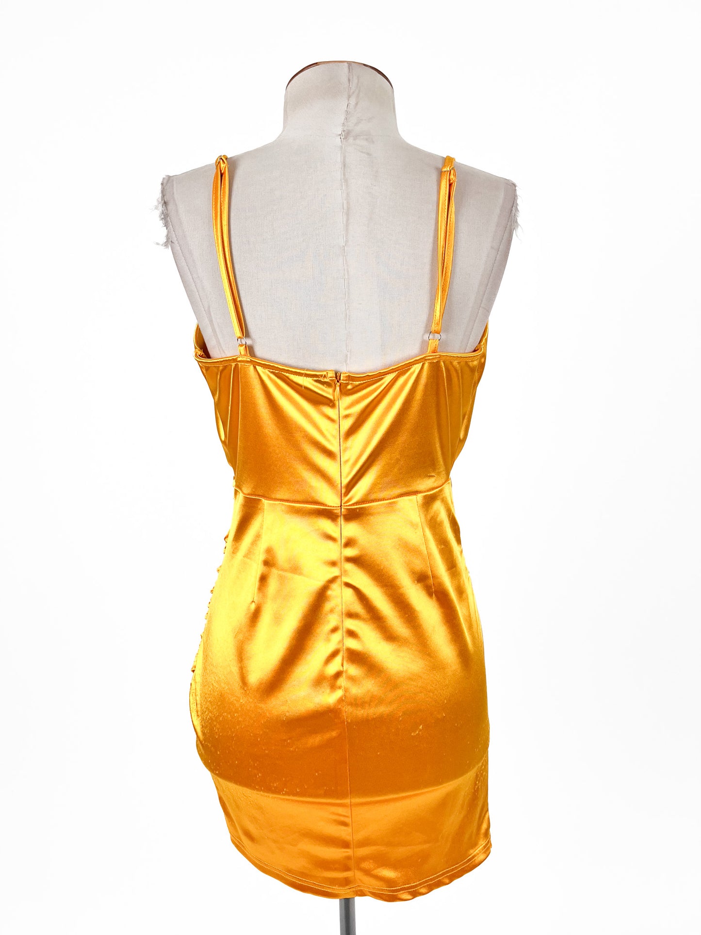 Double Crazy | Yellow Cocktail/Formal Dress | Size S