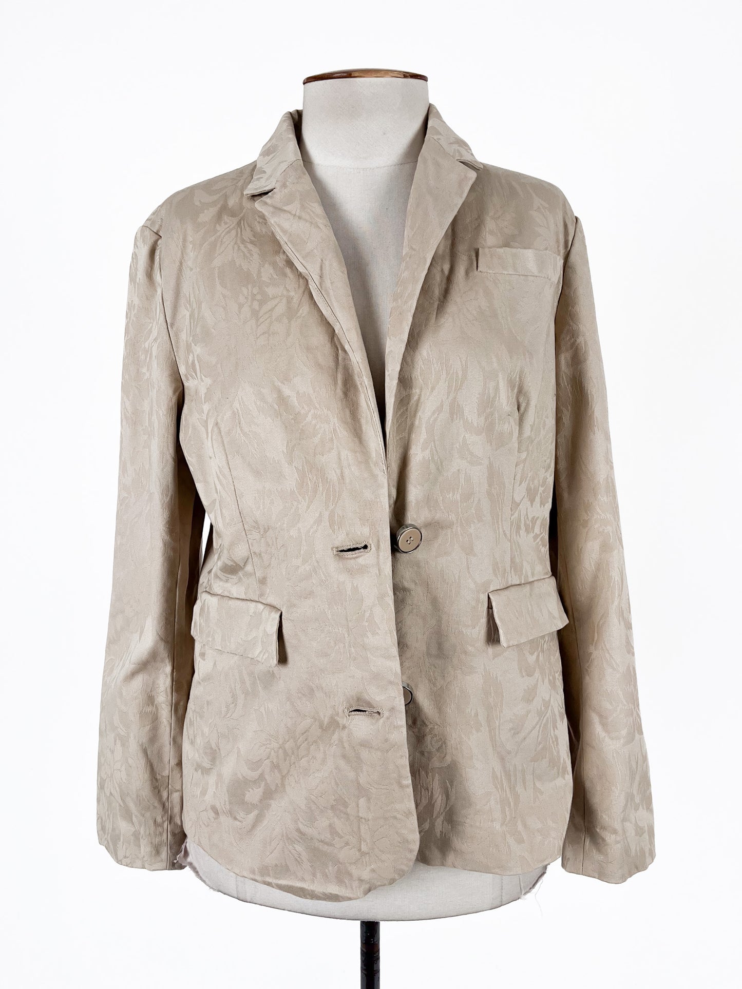 City Casuals | Beige Formal/Workwear Jacket | Size 10