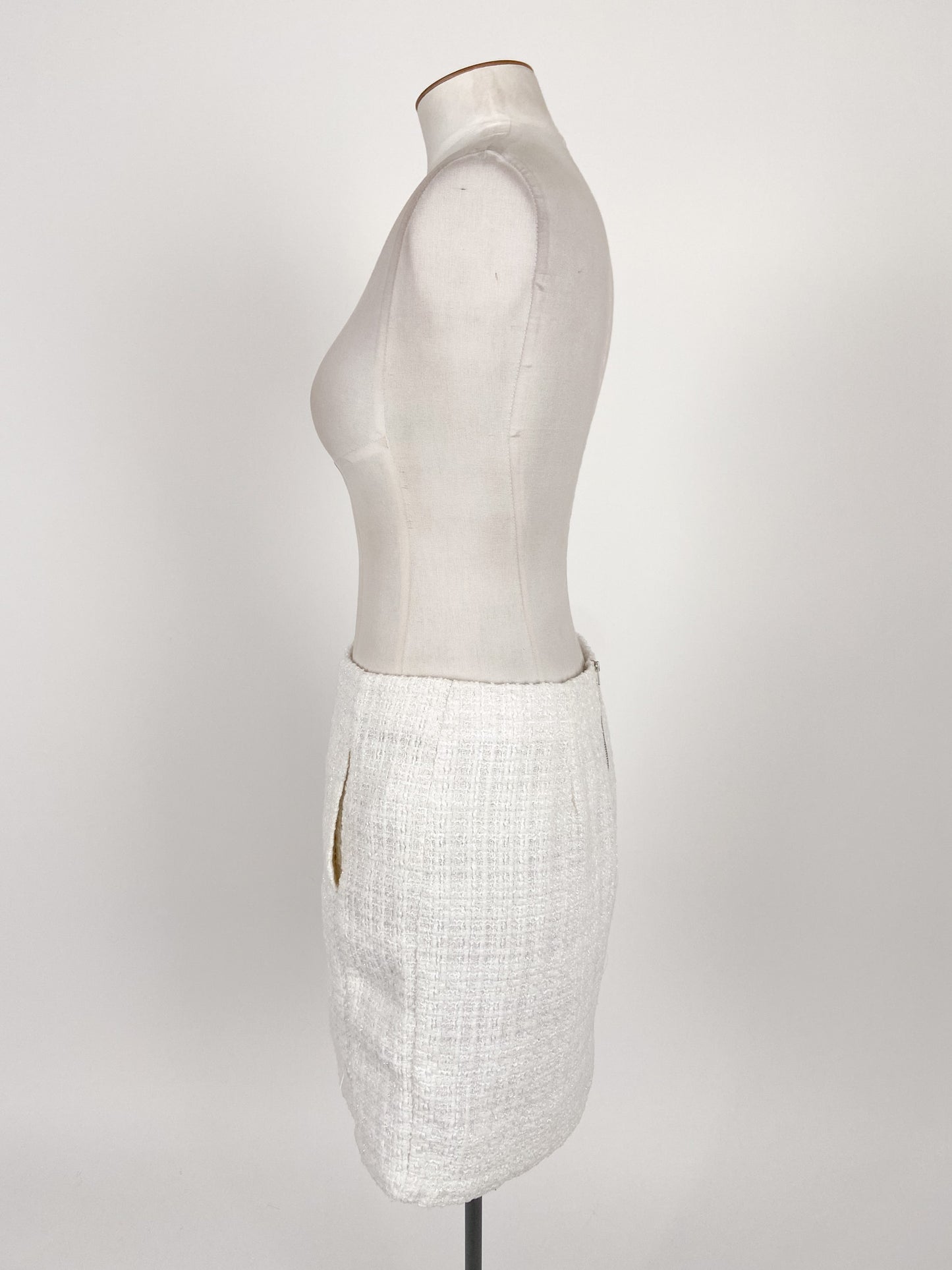 Orsay | White Workwear Skirt | Size XL