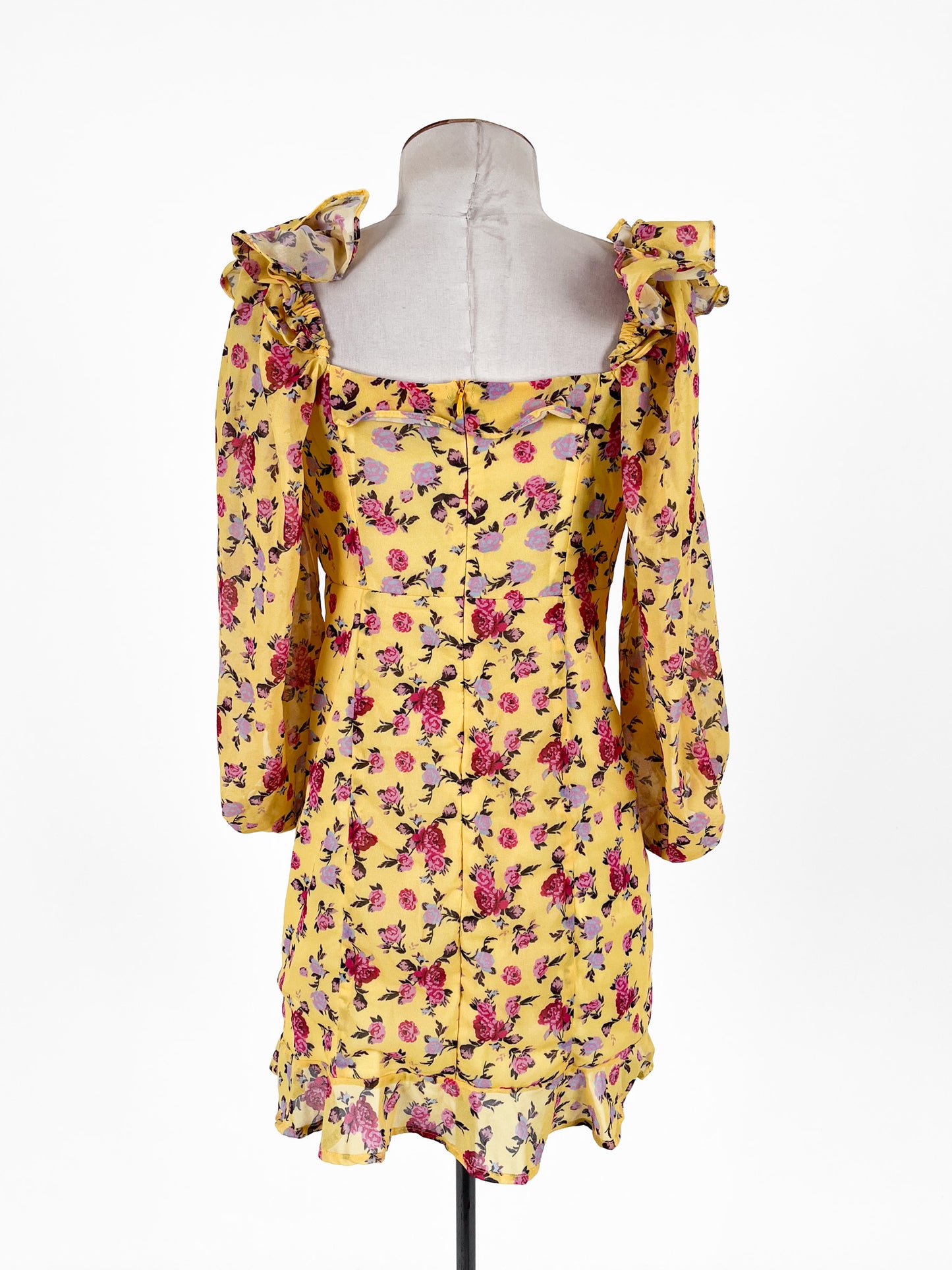 Linjia | Yellow Casual Dress | Size L