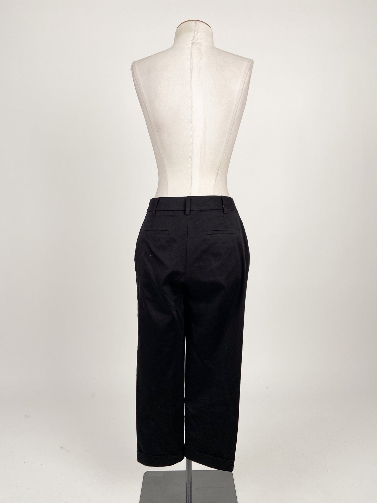 Jacqui.E | Black Straight fit Pants | Size 8